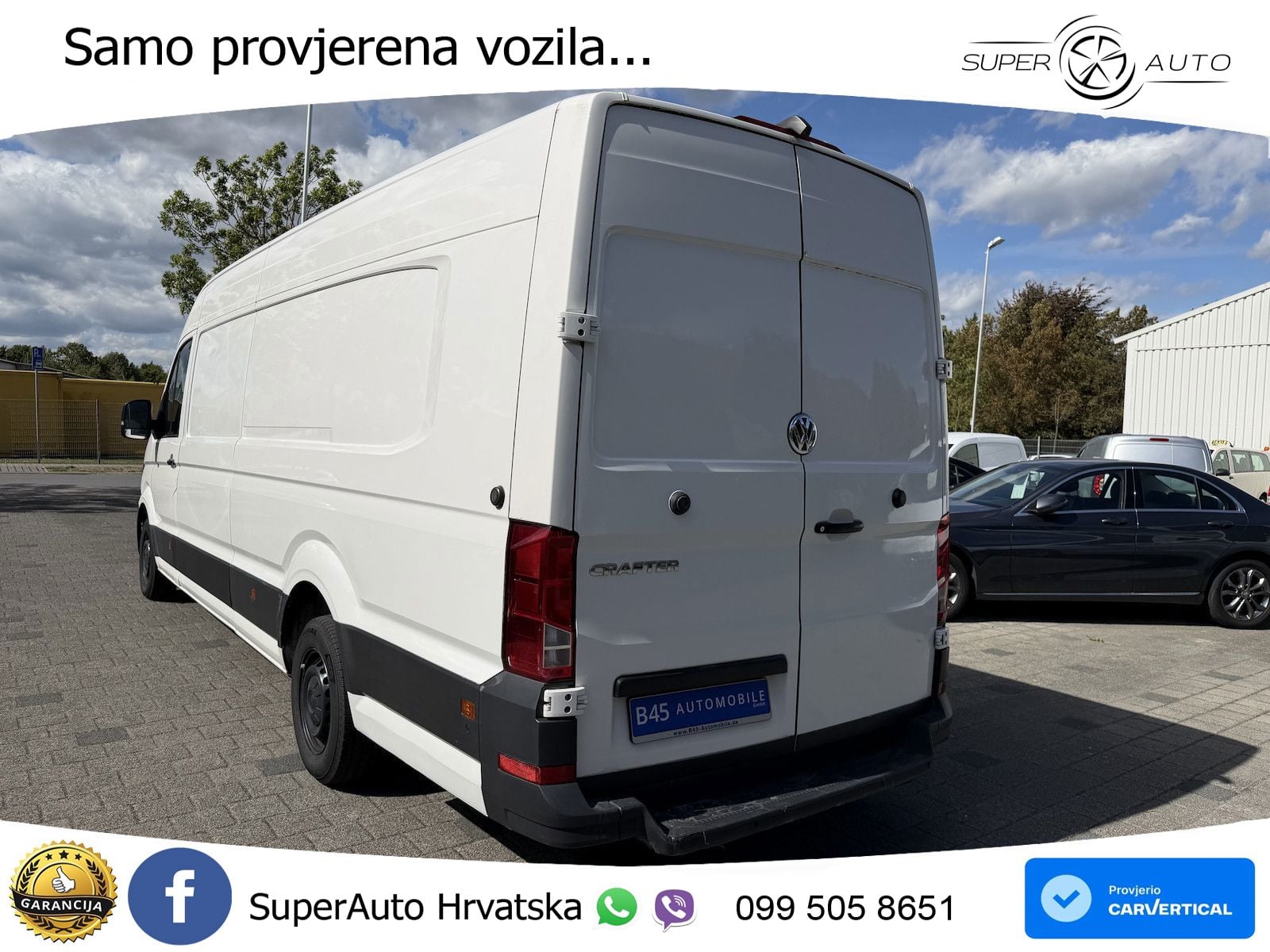 Volkswagen Crafter 35 2.0 TDI L5H3 Extralang Hochdach Maxi 140 KS