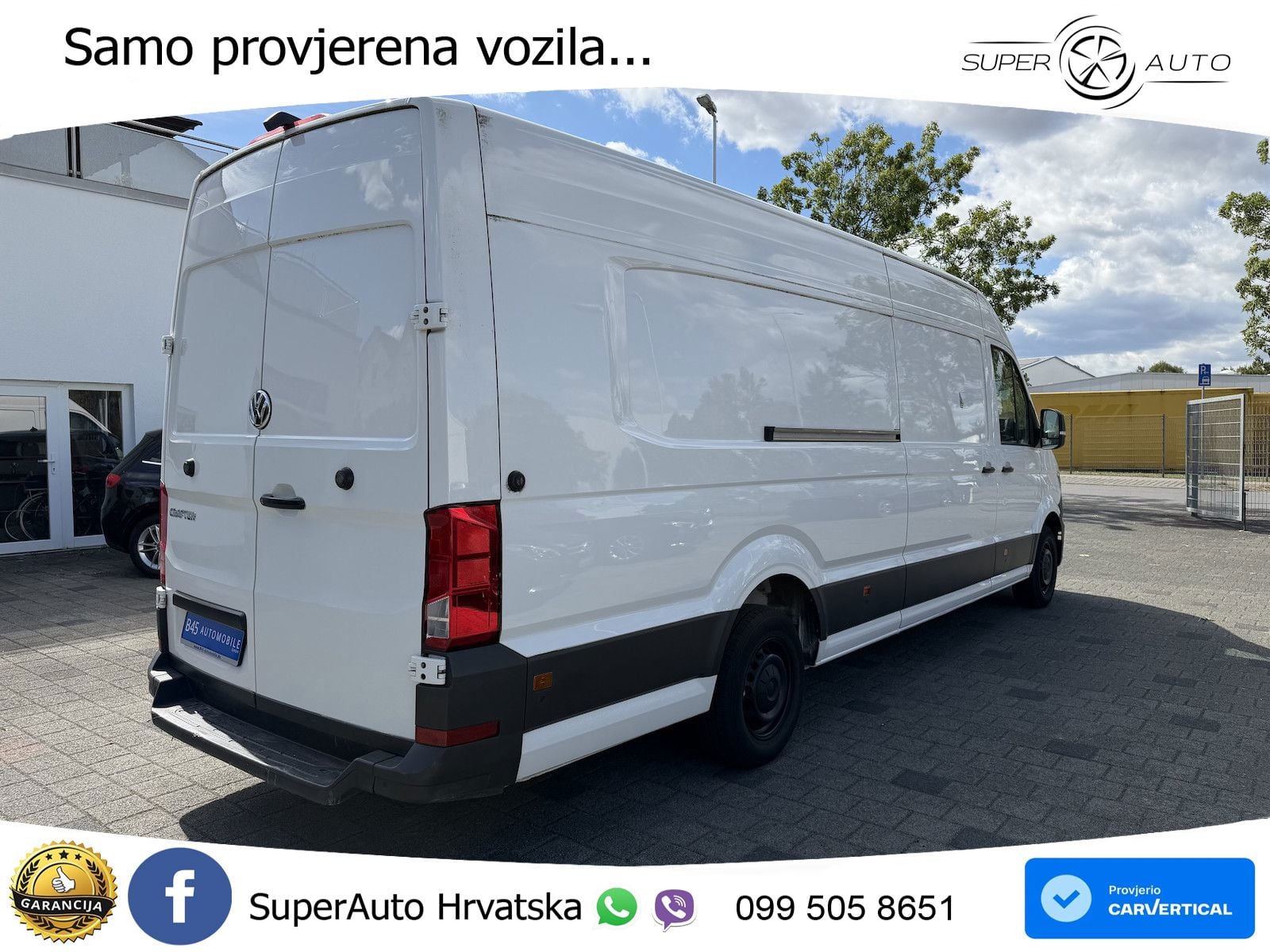 Volkswagen Crafter 35 2.0 TDI L5H3 Extralang Hochdach Maxi 140 KS