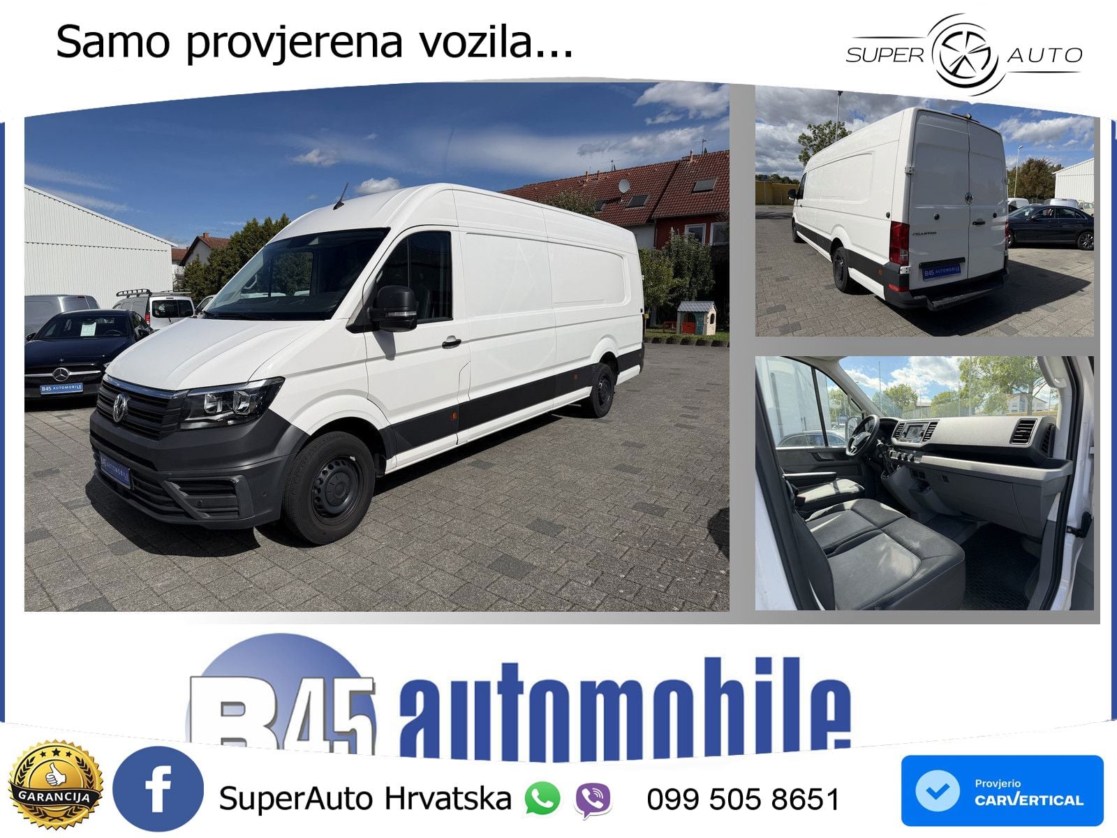 Volkswagen Crafter 35 2.0 TDI L5H3 Extralang Hochdach Maxi 140 KS