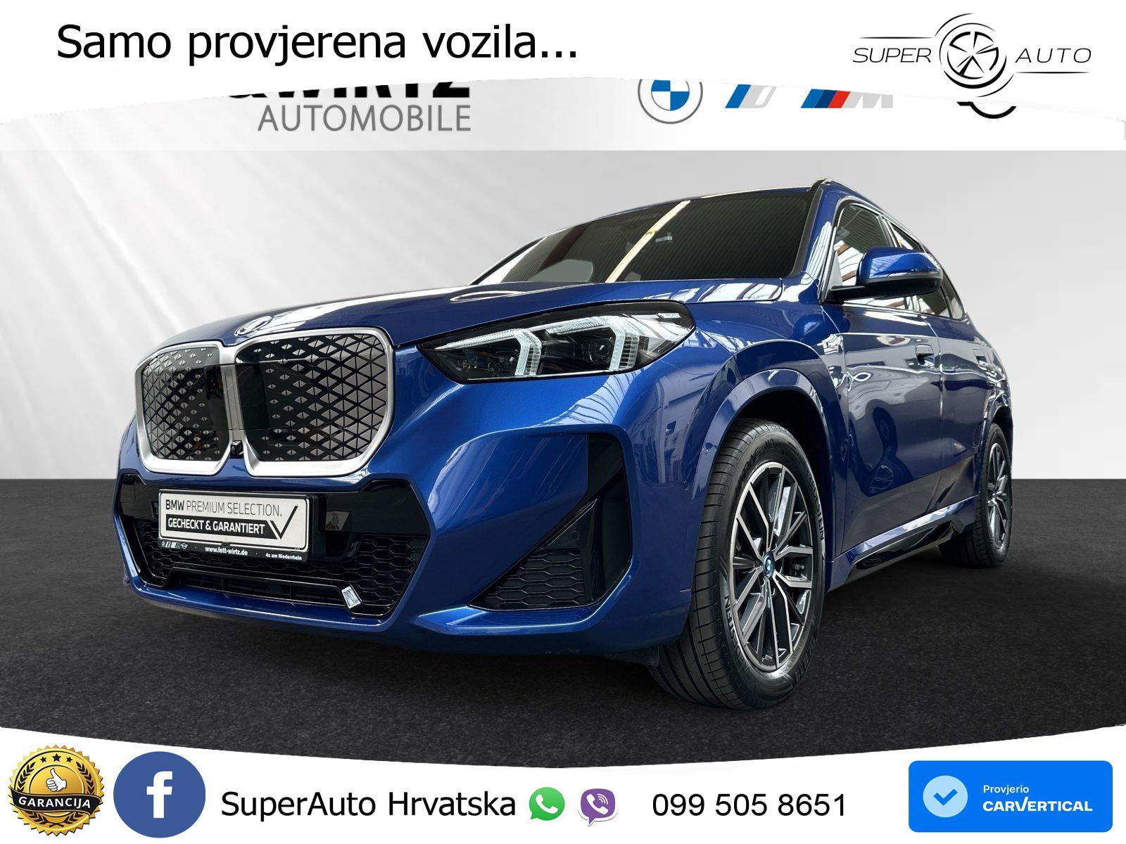 BMW iX1 68 kWh (313 KS) xDrive30 M Sport LED+GR SJED+ACC
