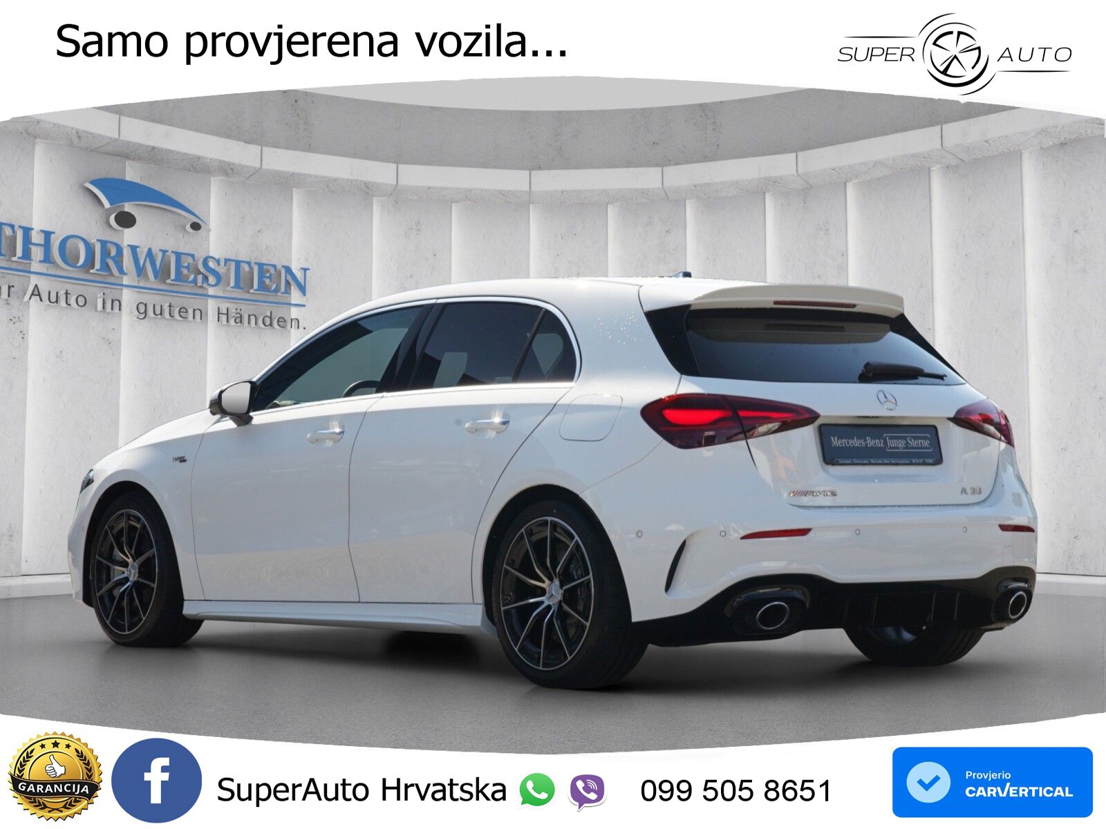 Mercedes-Benz AMG A 35 4MATIC AMG SPEEDSHIFT DCT ACC+HEAD+GR SJED+360+PANO