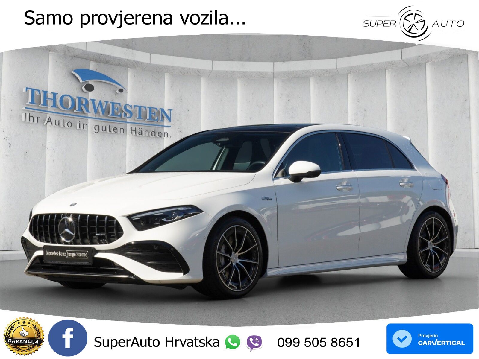 Mercedes-Benz AMG A 35 4MATIC AMG SPEEDSHIFT DCT ACC+HEAD+GR SJED+360+PANO