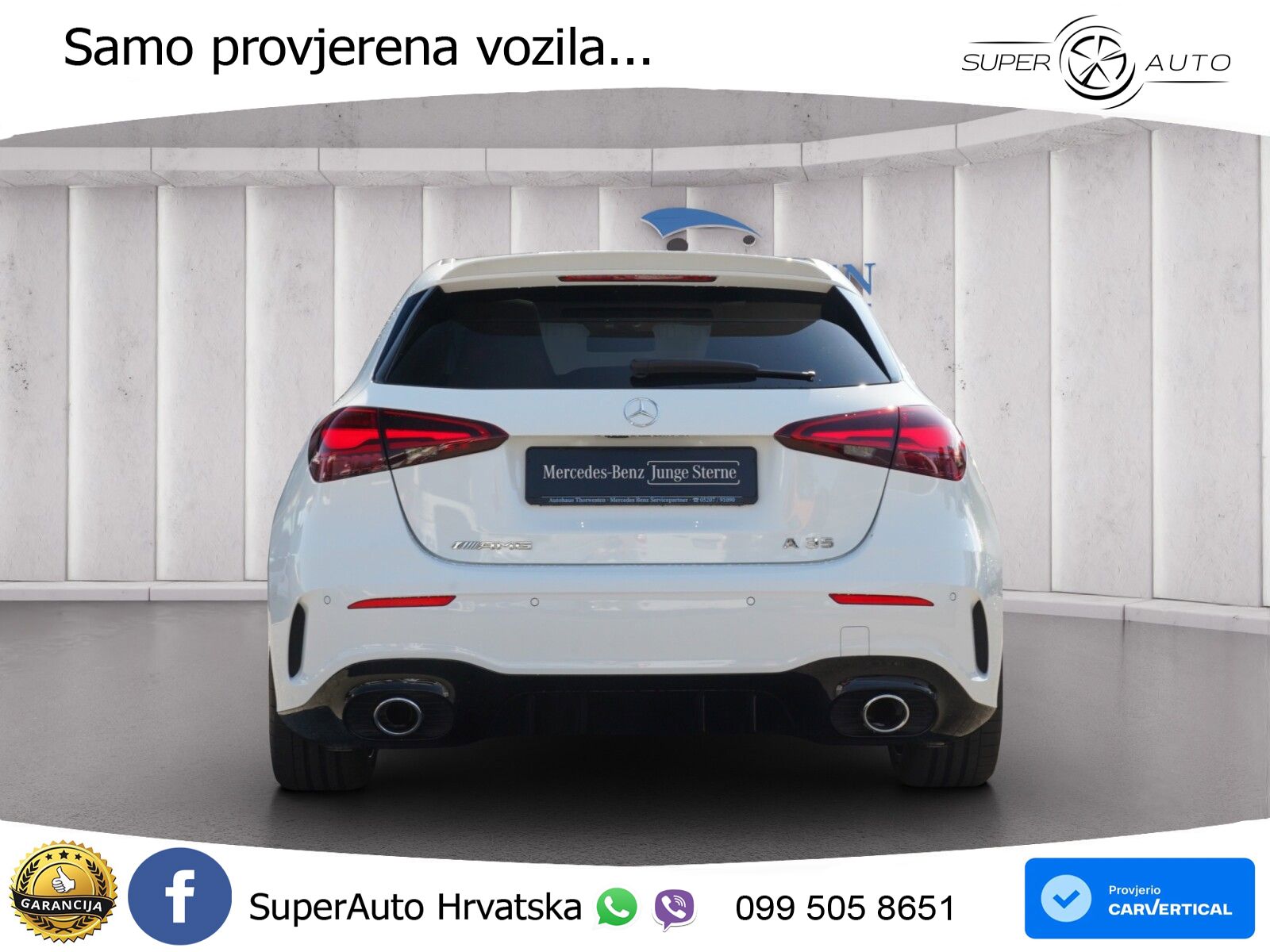 Mercedes-Benz AMG A 35 4MATIC AMG SPEEDSHIFT DCT ACC+HEAD+GR SJED+360+PANO