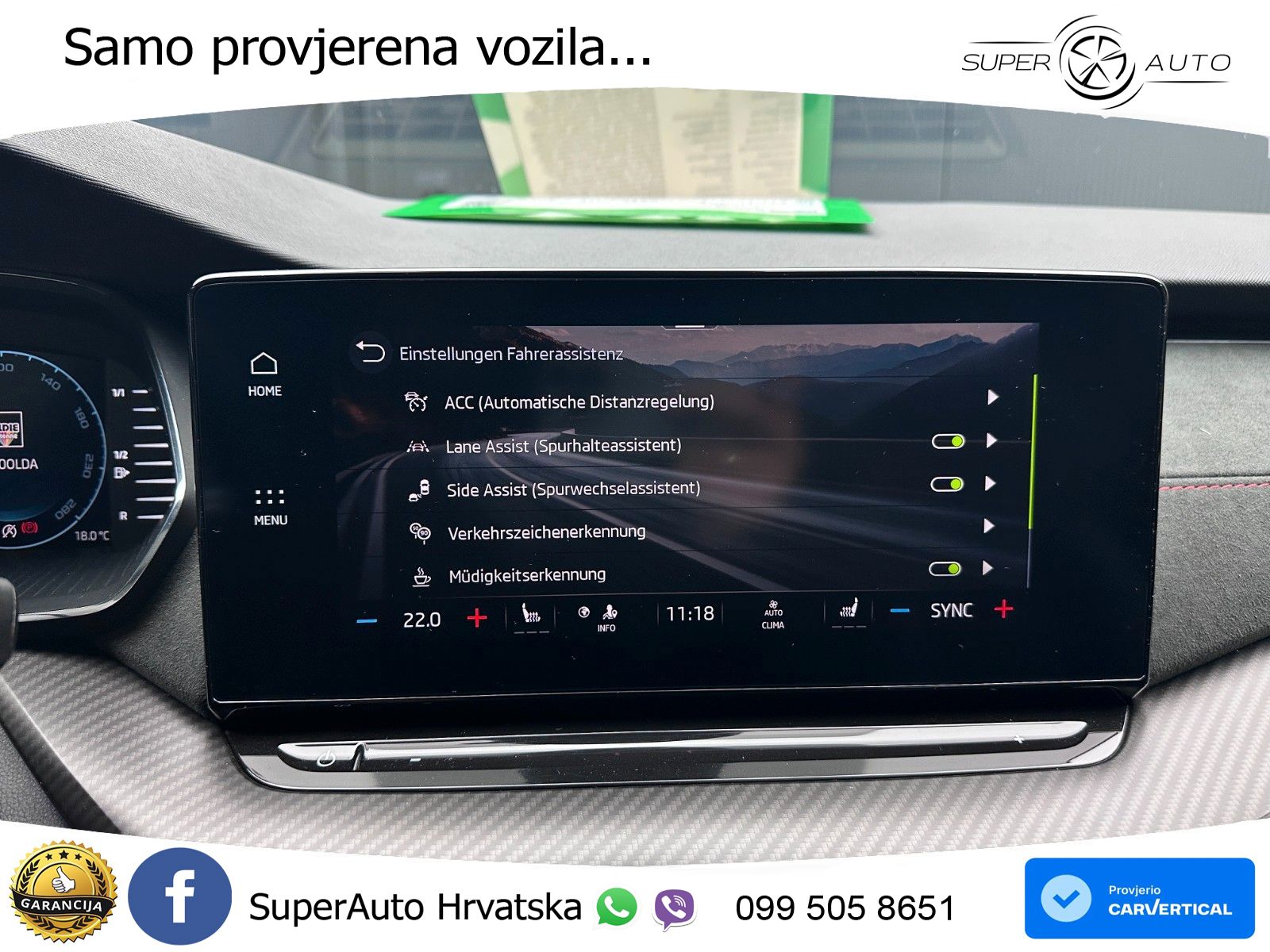 Škoda Octavia Combi RS 2.0 TDI (200 KS) DSG LED+GR SJED+ACC