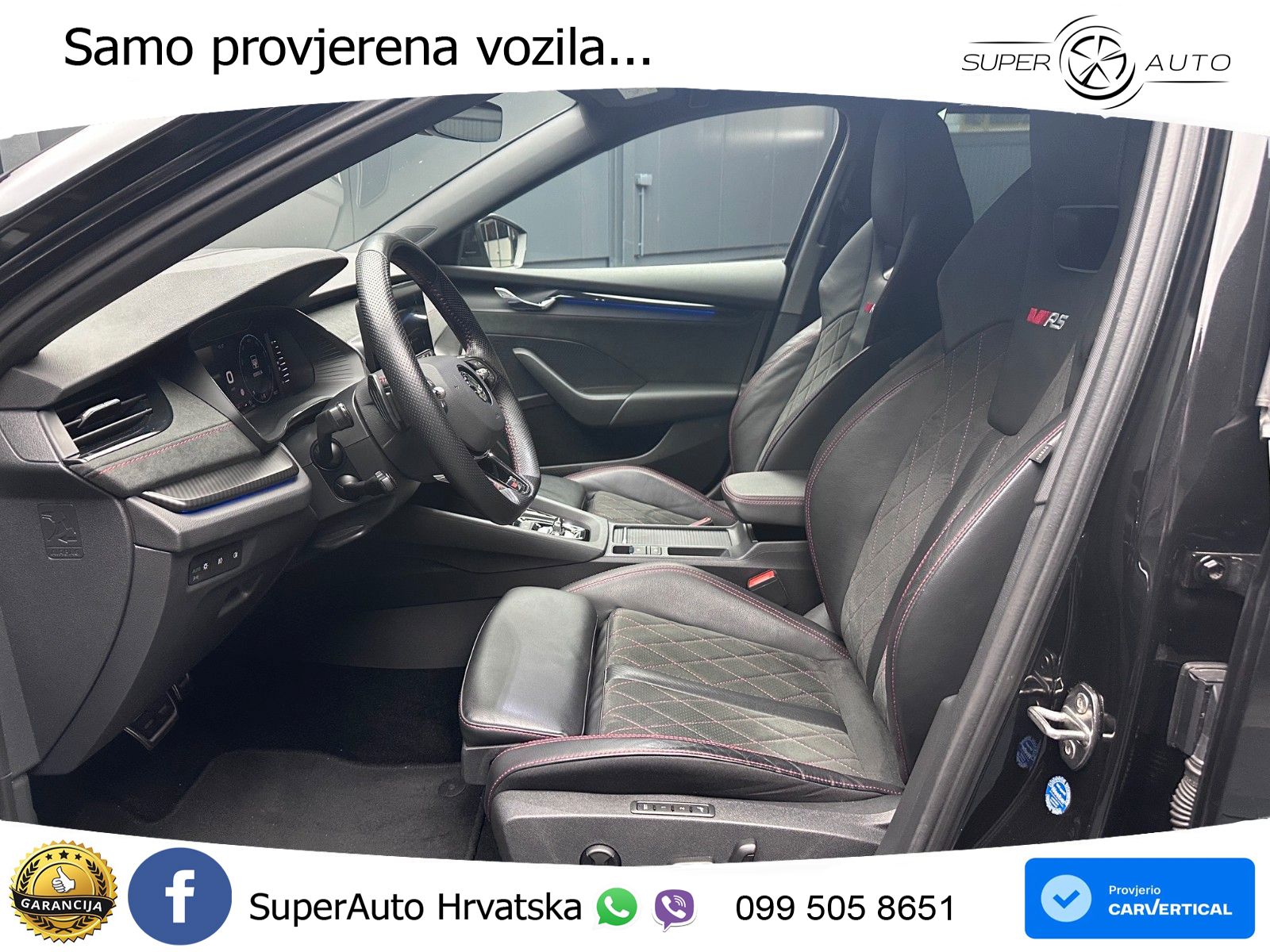 Škoda Octavia Combi RS 2.0 TDI (200 KS) DSG LED+GR SJED+ACC