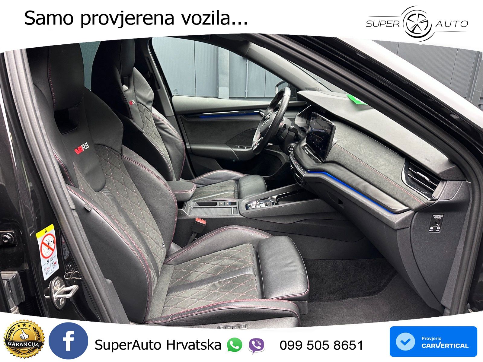 Škoda Octavia Combi RS 2.0 TDI (200 KS) DSG LED+GR SJED+ACC