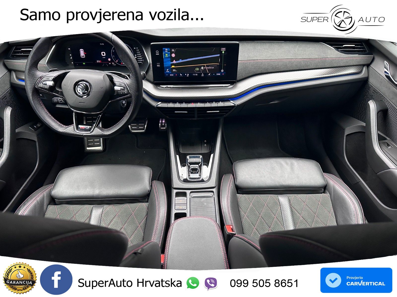 Škoda Octavia Combi RS 2.0 TDI (200 KS) DSG LED+GR SJED+ACC