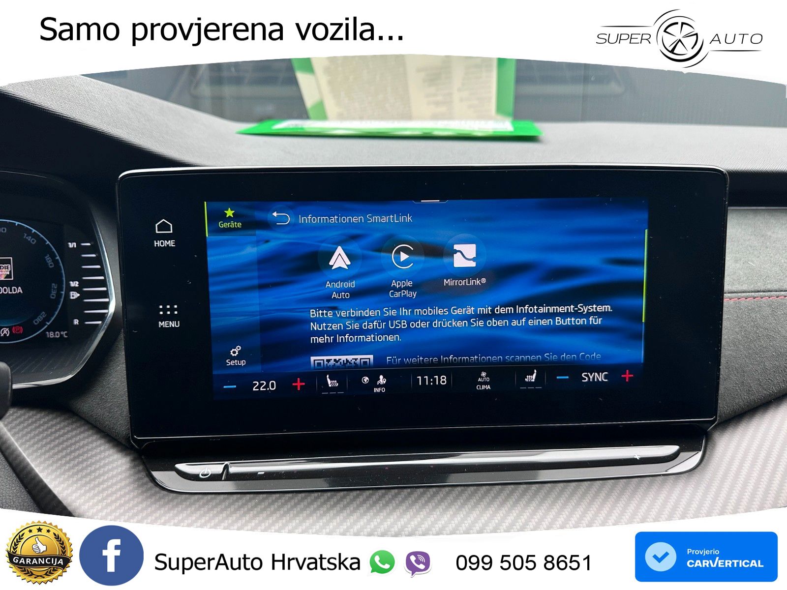 Škoda Octavia Combi RS 2.0 TDI (200 KS) DSG LED+GR SJED+ACC
