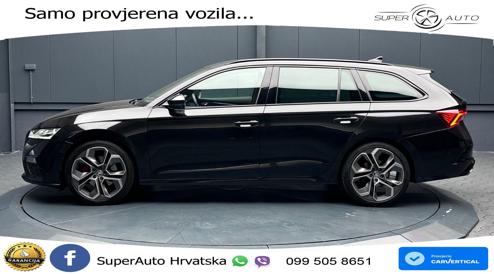 Škoda Octavia Combi RS 2.0 TDI (200 KS) DSG LED+GR SJED+ACC