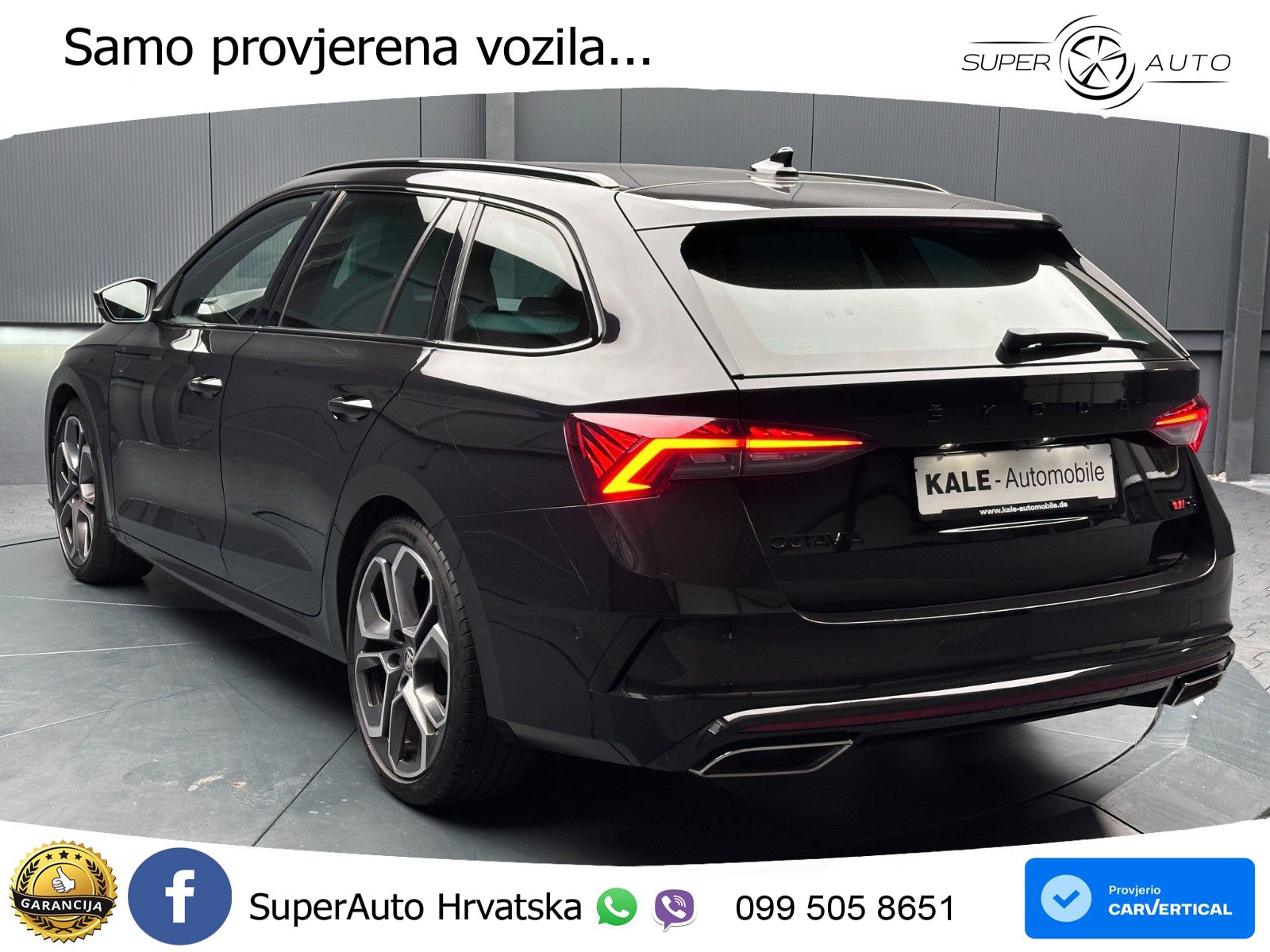 Škoda Octavia Combi RS 2.0 TDI (200 KS) DSG LED+GR SJED+ACC
