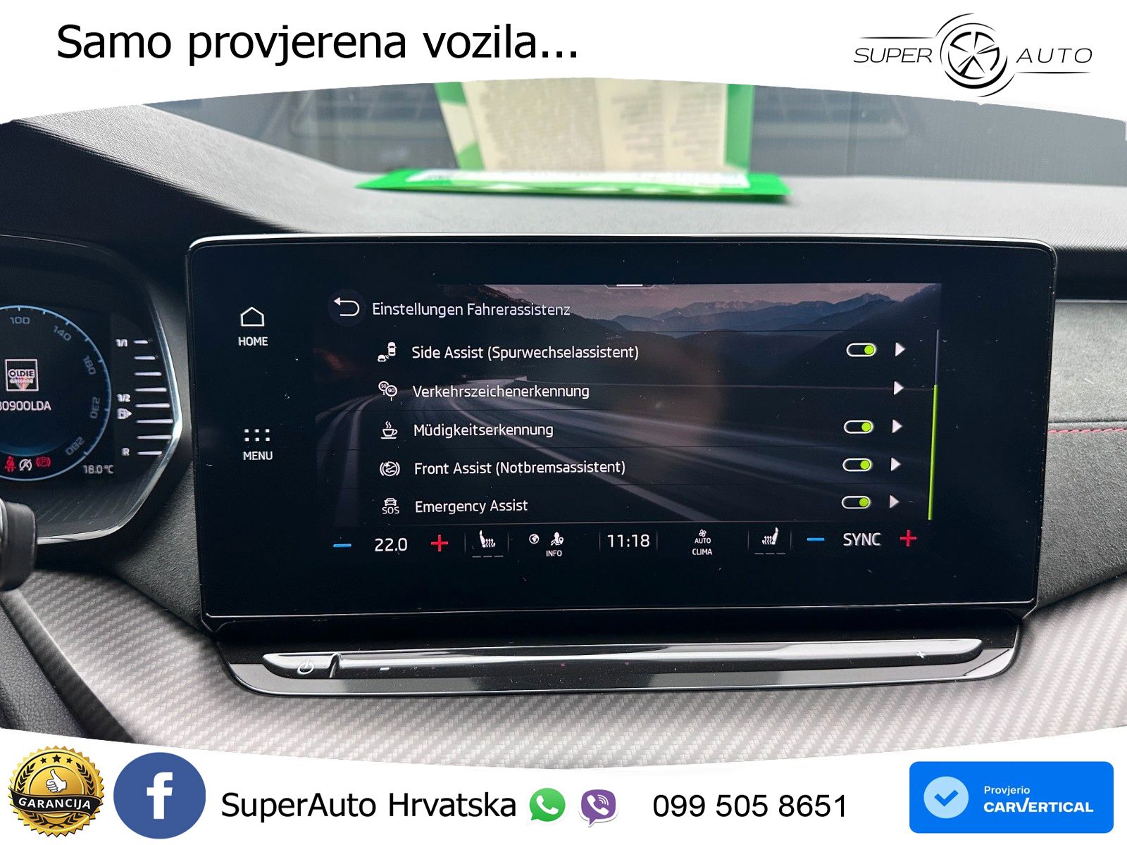 Škoda Octavia Combi RS 2.0 TDI (200 KS) DSG LED+GR SJED+ACC