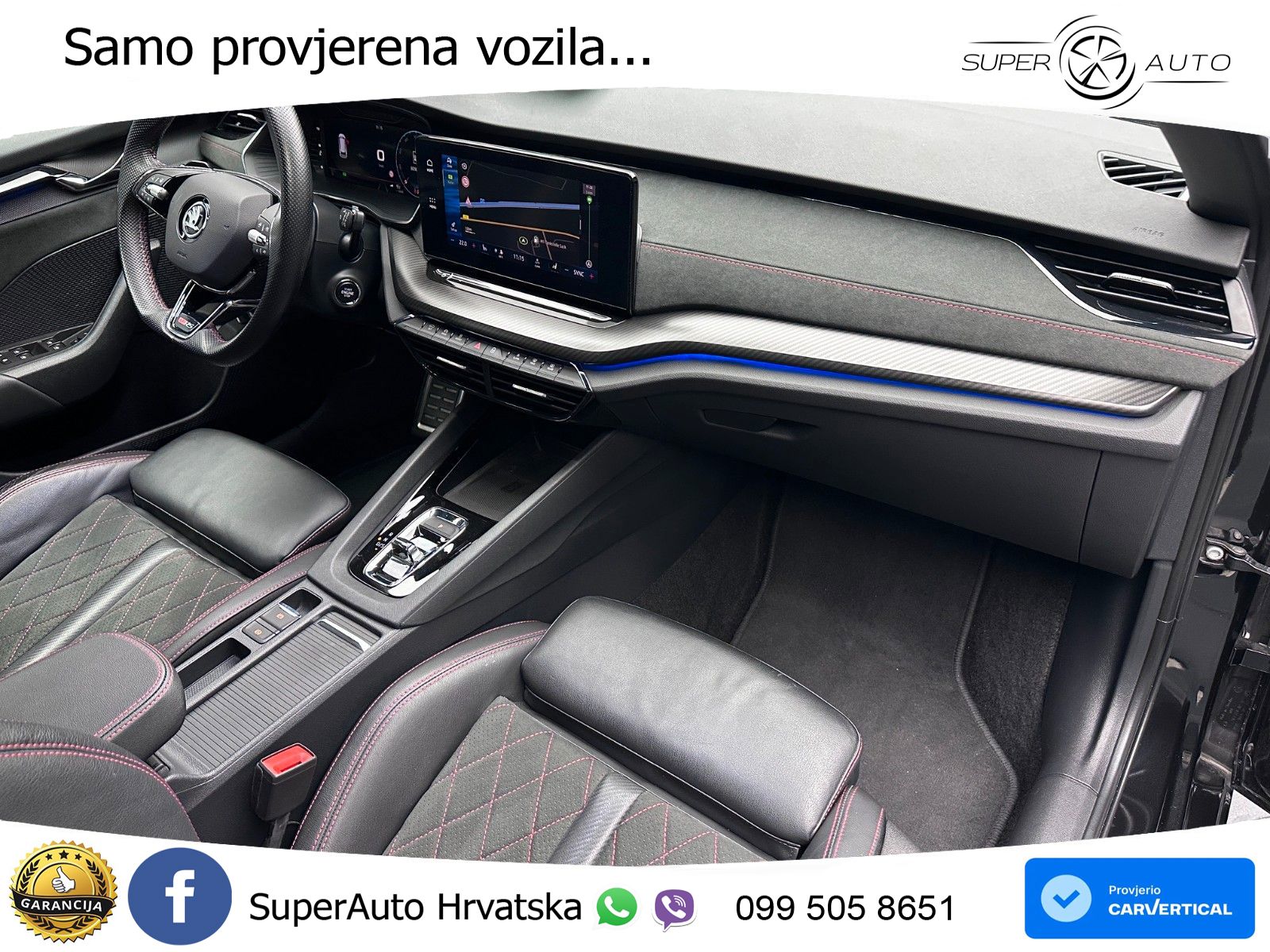 Škoda Octavia Combi RS 2.0 TDI (200 KS) DSG LED+GR SJED+ACC