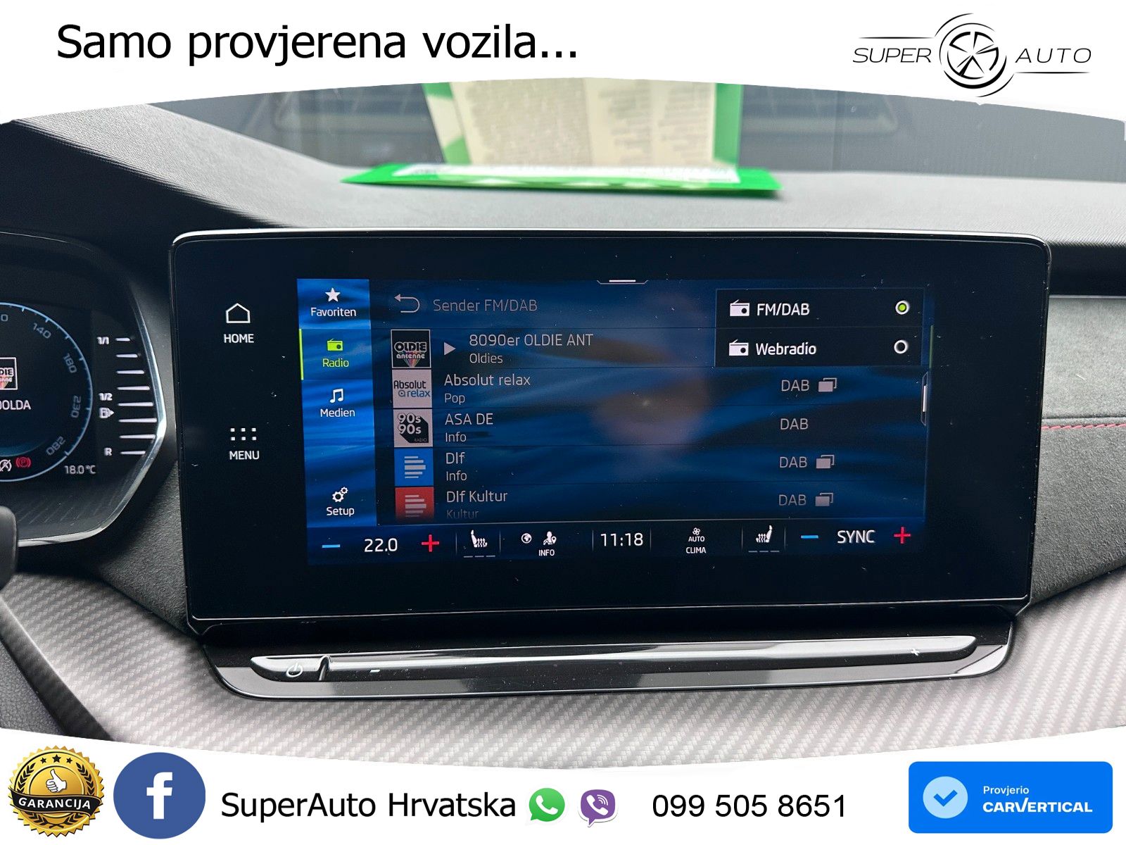 Škoda Octavia Combi RS 2.0 TDI (200 KS) DSG LED+GR SJED+ACC