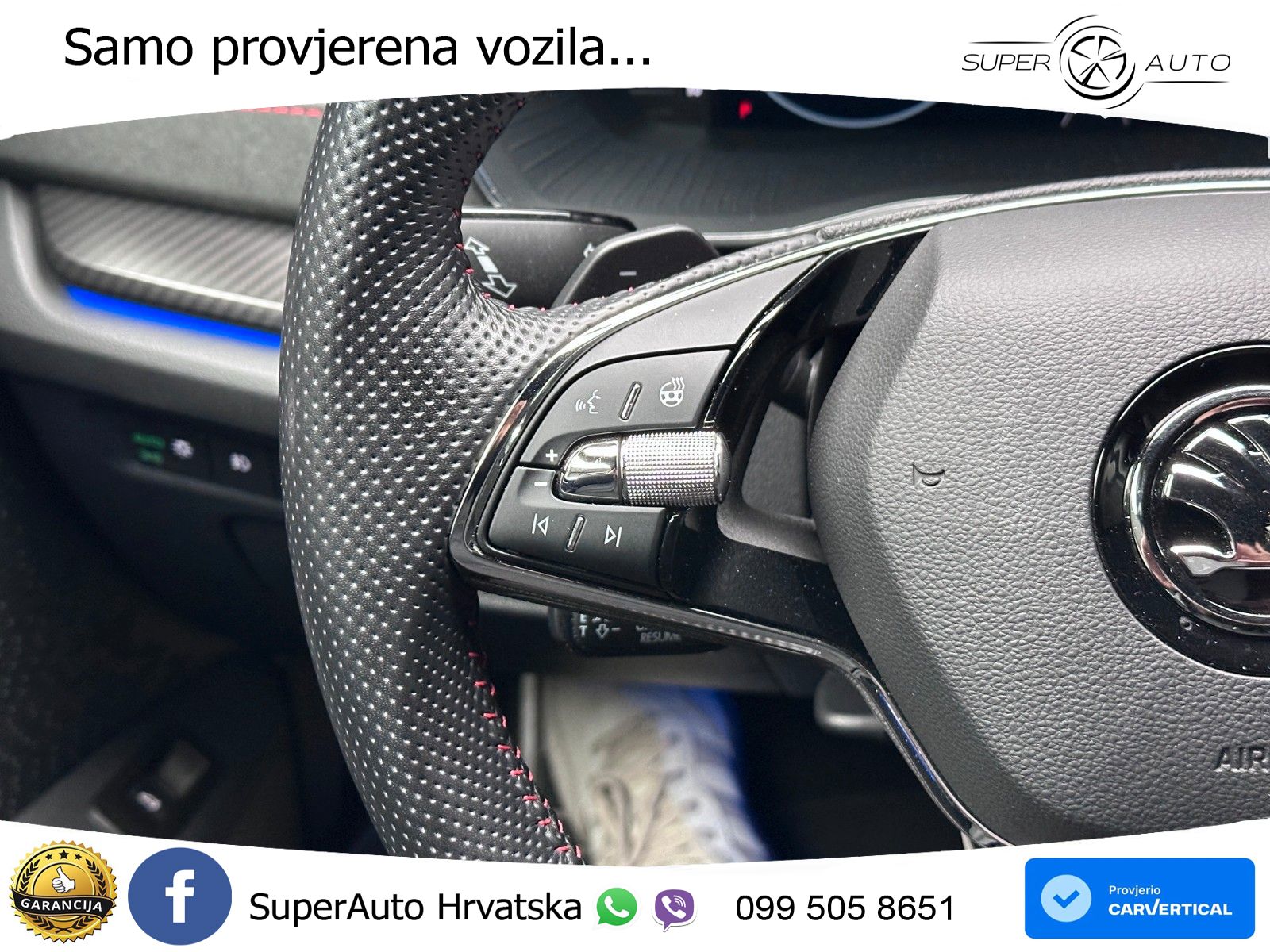 Škoda Octavia Combi RS 2.0 TDI (200 KS) DSG LED+GR SJED+ACC