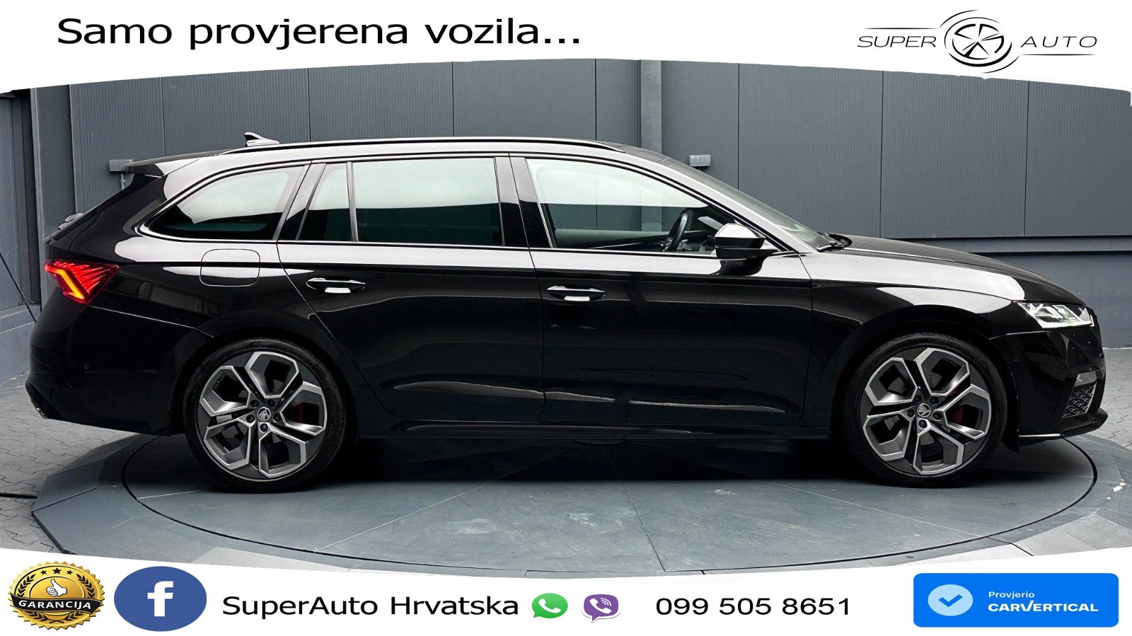 Škoda Octavia Combi RS 2.0 TDI (200 KS) DSG LED+GR SJED+ACC