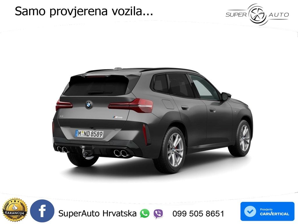 BMW X3 M50 xDrive Steptronic ACC+HEAD+4xGR SJED+360+PANO