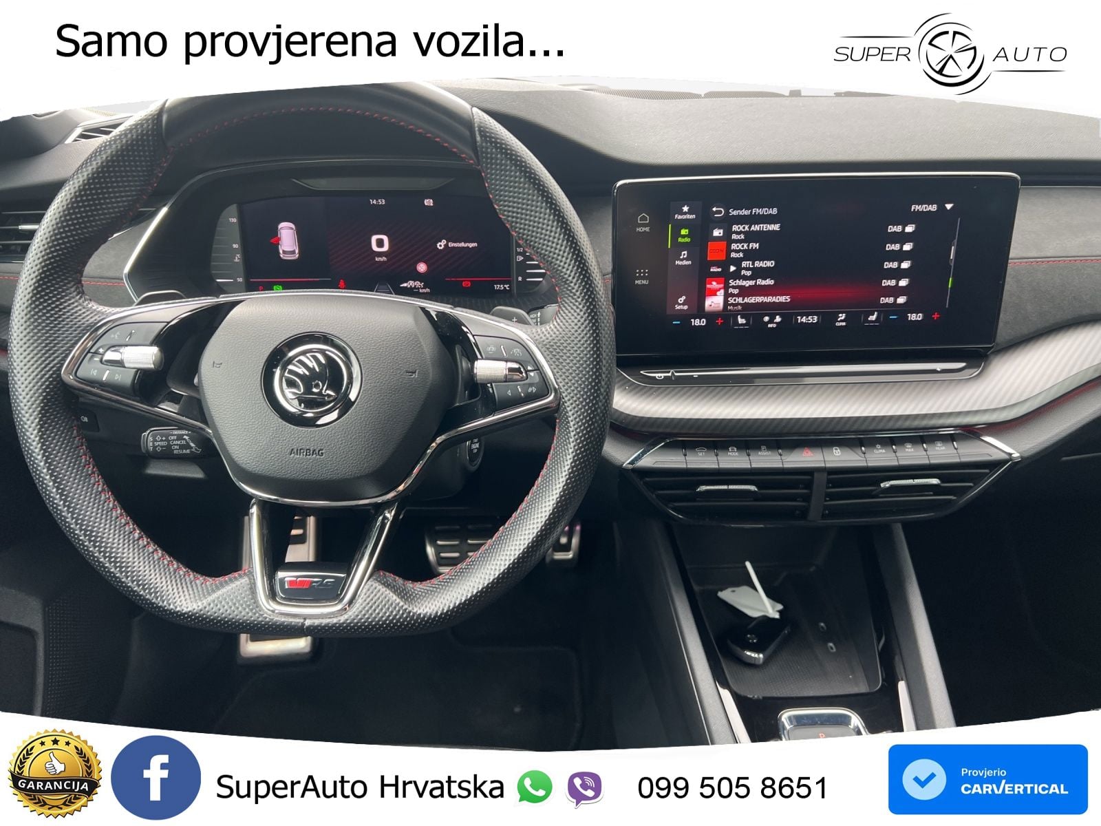 Škoda Octavia Combi RS 2.0 TDI (200 KS) DSG LED+GR SJED+ACC