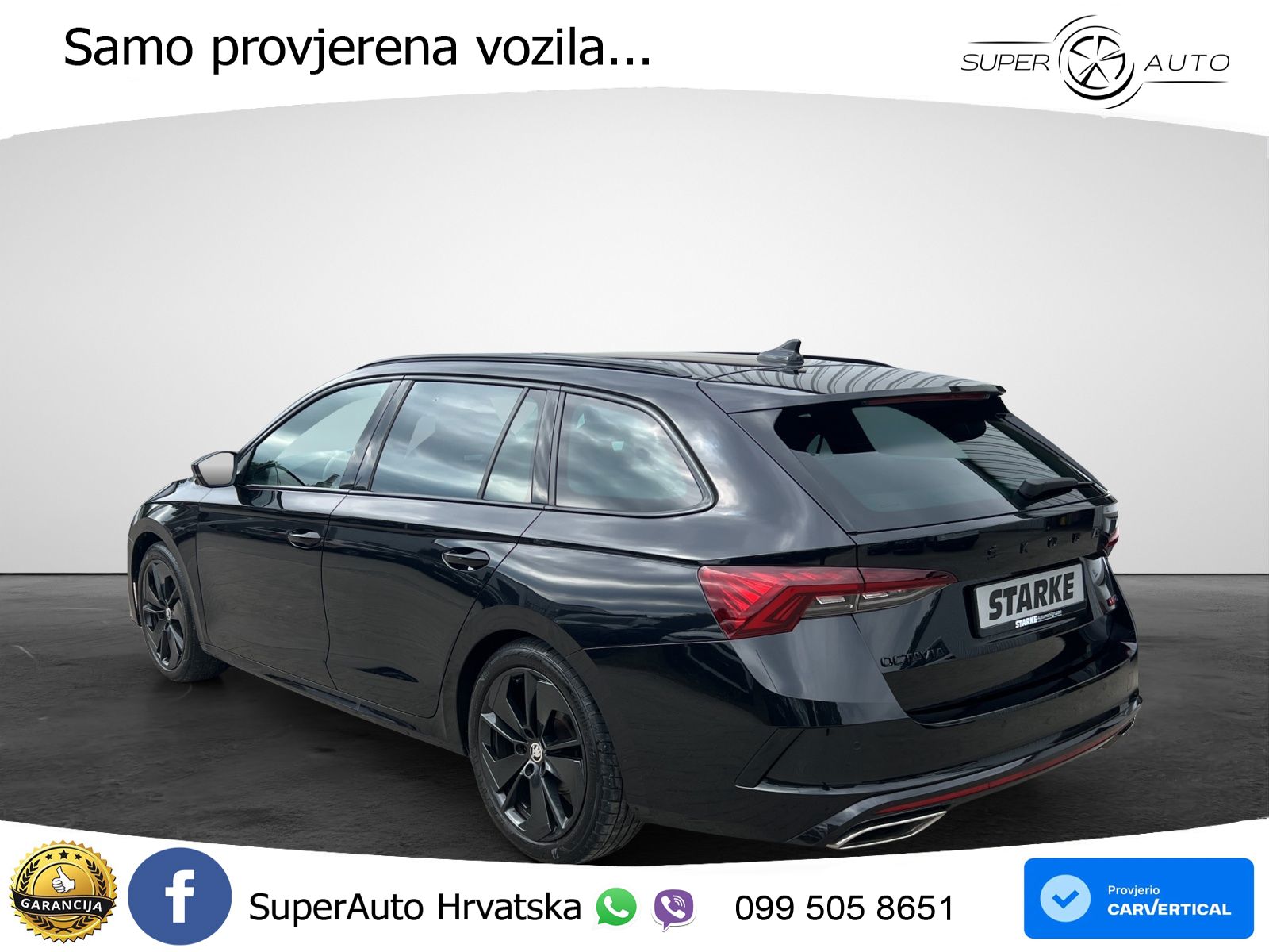 Škoda Octavia Combi RS 2.0 TDI (200 KS) DSG LED+GR SJED+ACC