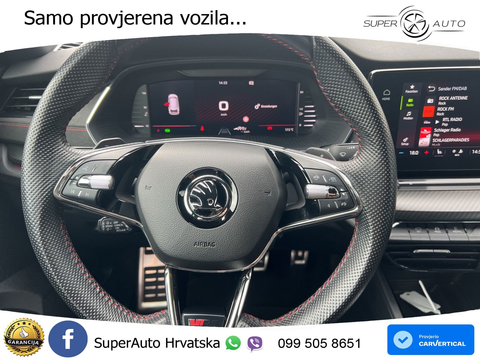 Škoda Octavia Combi RS 2.0 TDI (200 KS) DSG LED+GR SJED+ACC