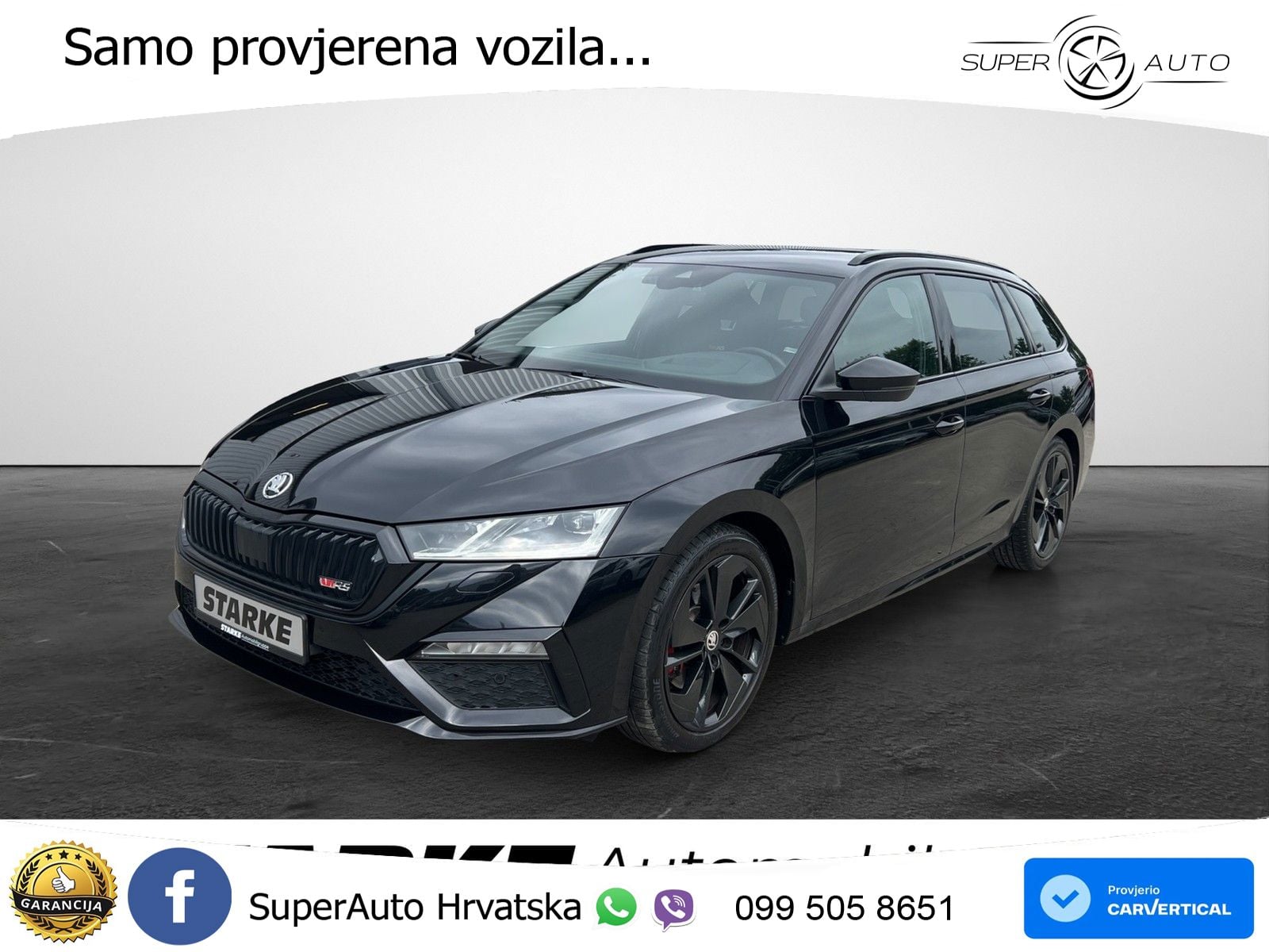 Škoda Octavia Combi RS 2.0 TDI (200 KS) DSG LED+GR SJED+ACC