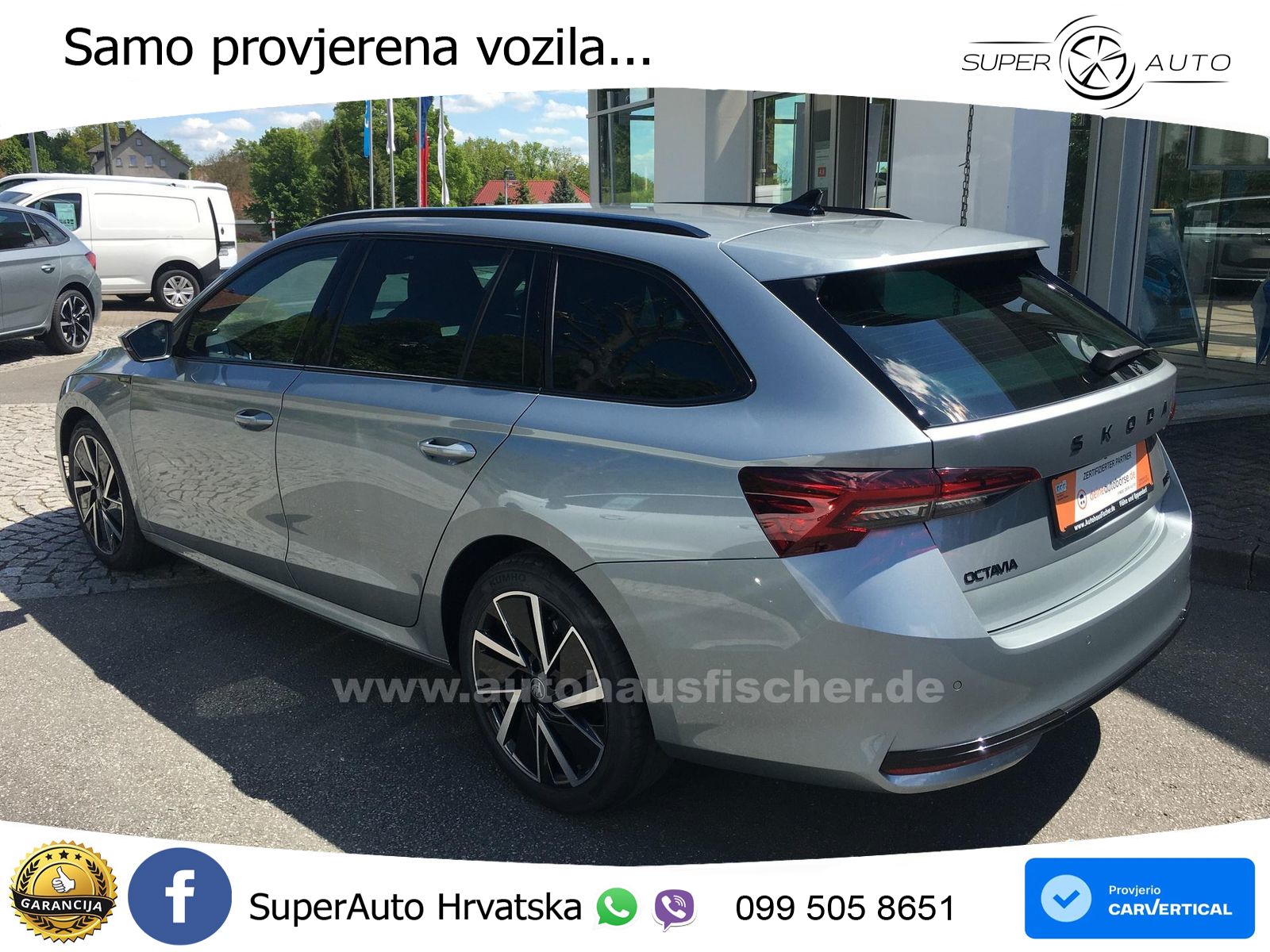 Škoda Octavia Combi 1.5 TSI (150 KS) DSG SportLine MATRIX+GR SJED+KAM