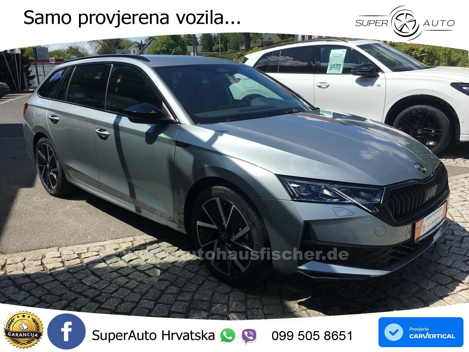 Škoda Octavia Combi 1.5 TSI (150 KS) DSG SportLine MATRIX+GR SJED+KAM