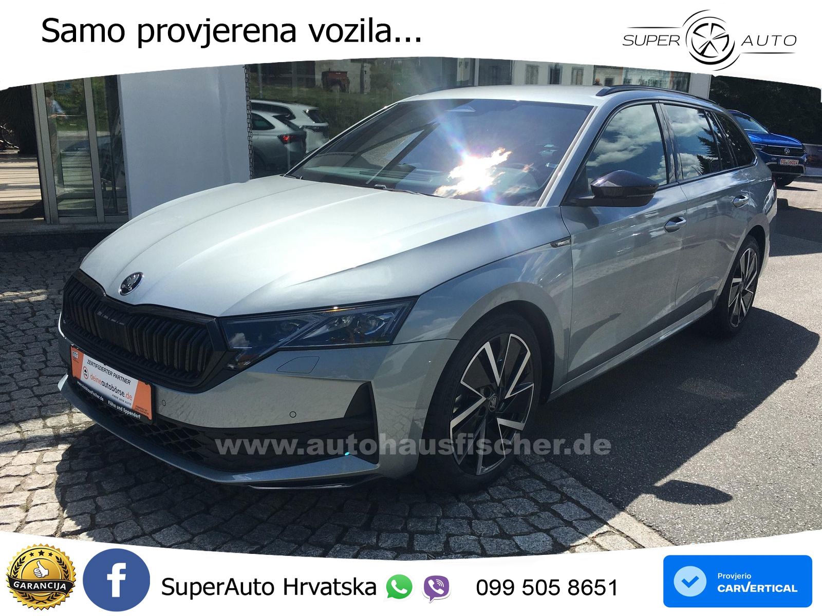 Škoda Octavia Combi 1.5 TSI (150 KS) DSG SportLine MATRIX+GR SJED+KAM