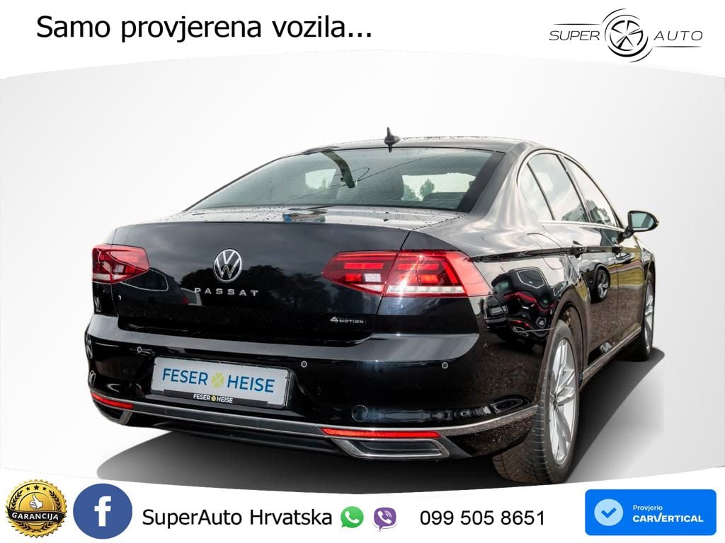 Volkswagen Passat 2.0 TDI (200 KS) 4MOTION DSG Elegance MATRIX+GR SJED+KAM