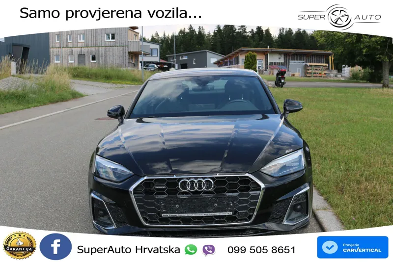Audi A5 Sportback 40 TDI (204 KS) quattro S tronic S line
