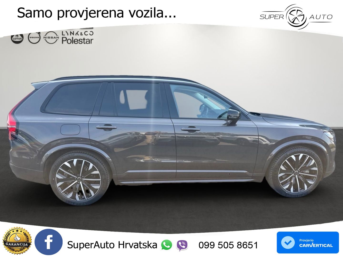 Volvo XC90 2.0 T8 AWD Automatic ACC+HEAD+4xGR SJED+360+PANO
