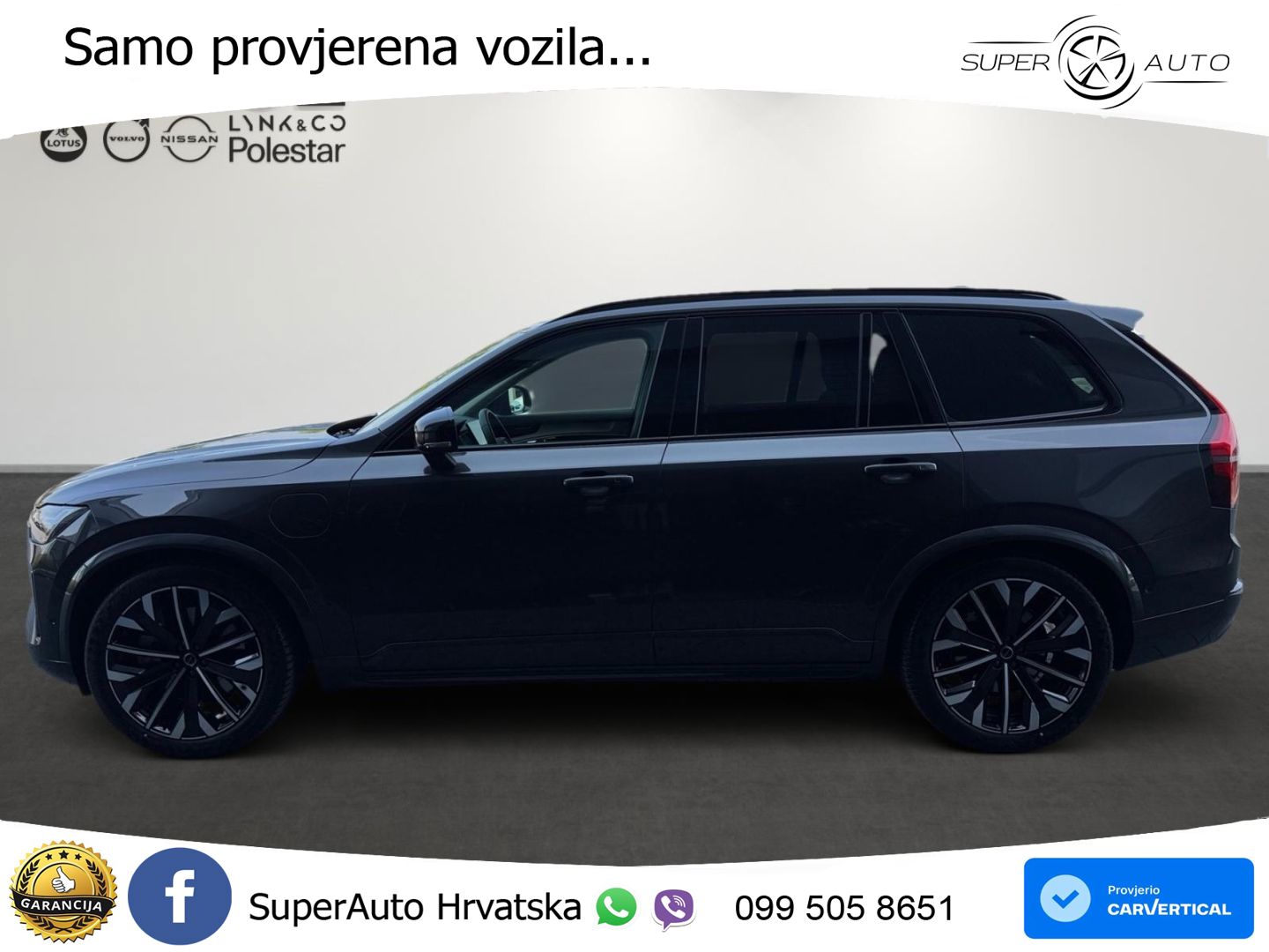 Volvo XC90 2.0 T8 AWD Automatic ACC+HEAD+4xGR SJED+360+PANO