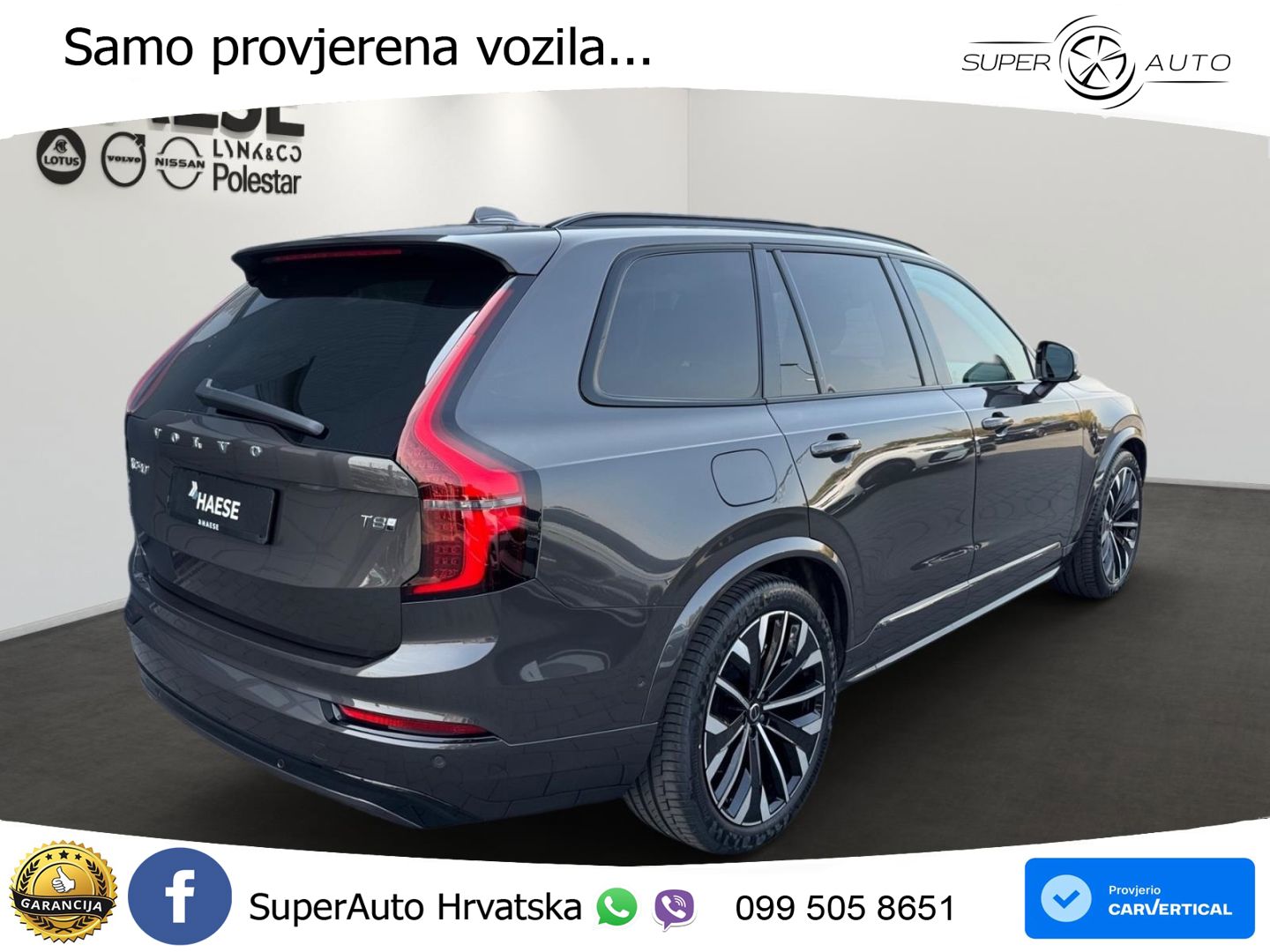 Volvo XC90 2.0 T8 AWD Automatic ACC+HEAD+4xGR SJED+360+PANO