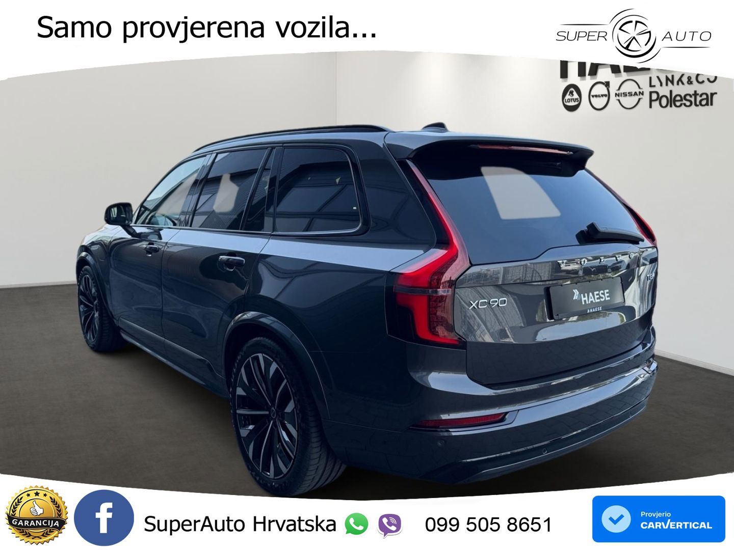Volvo XC90 2.0 T8 AWD Automatic ACC+HEAD+4xGR SJED+360+PANO
