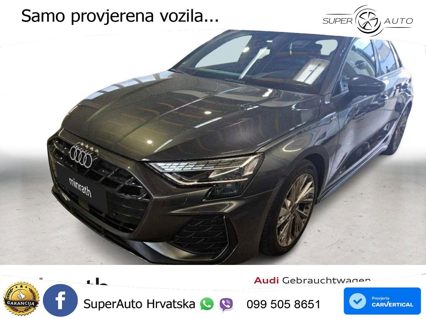 Audi A3 35 TFSI (150 KS) S tronic S line LED+GR SJED+ACC