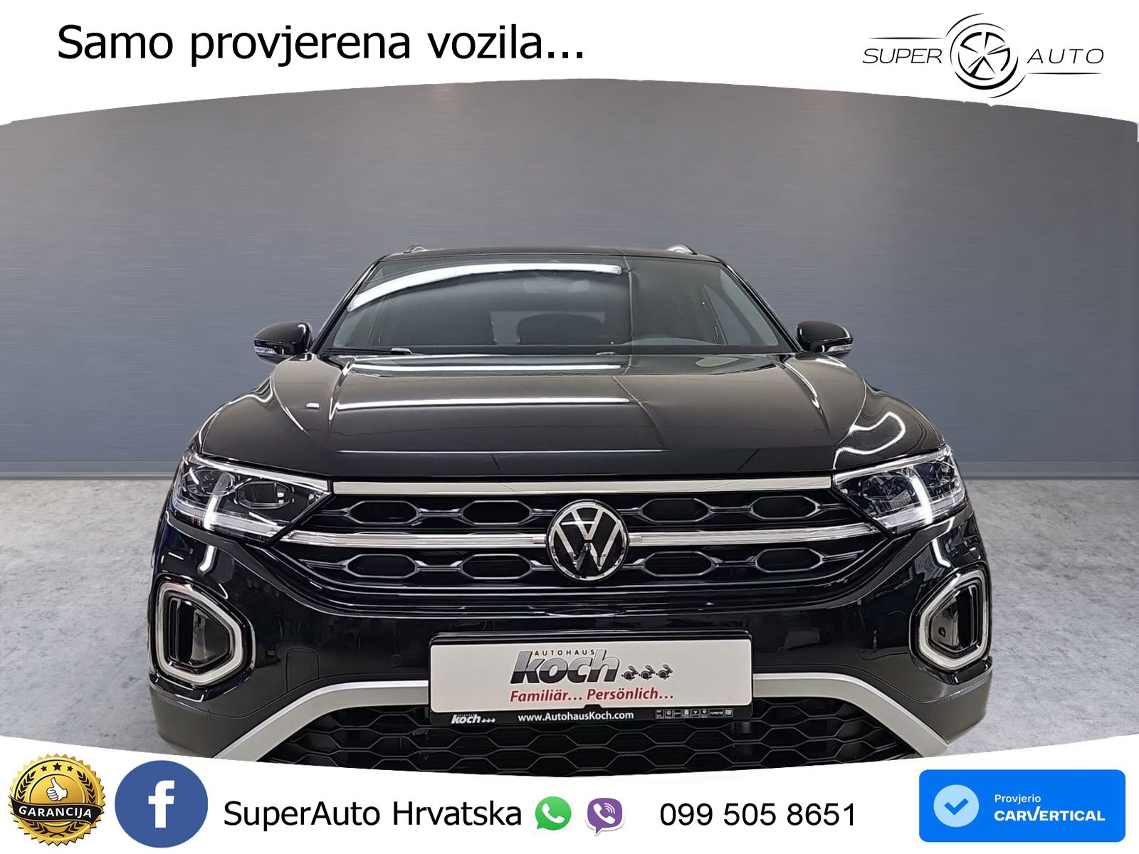 Volkswagen T-Roc 1.5 TSI (150 KS) DSG LED+GR SJED+ACC