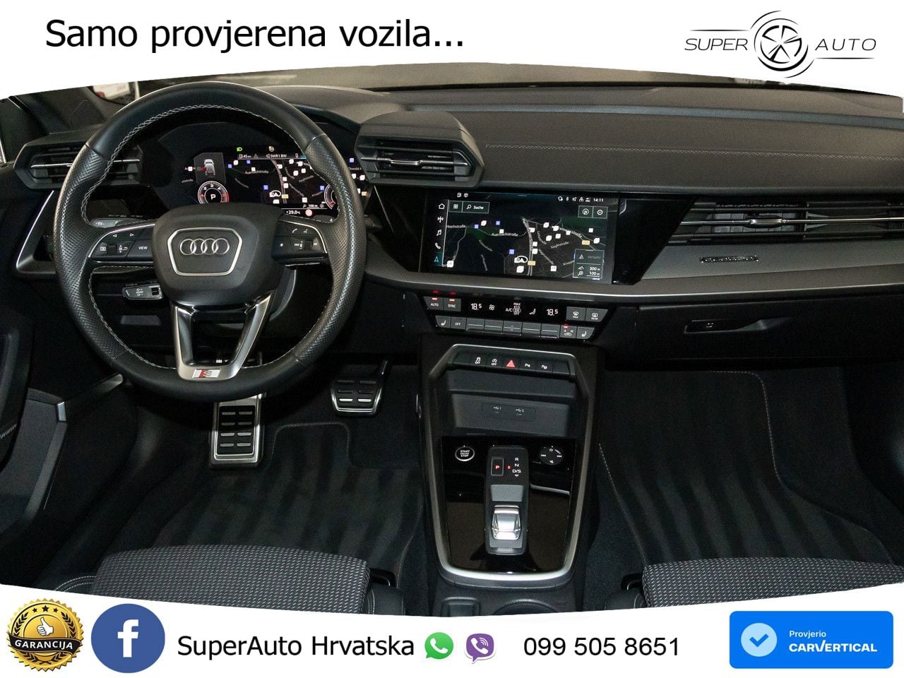 Audi A3 40 TDI (200 KS) quattro S tronic S line LED+GR SJED+ACC