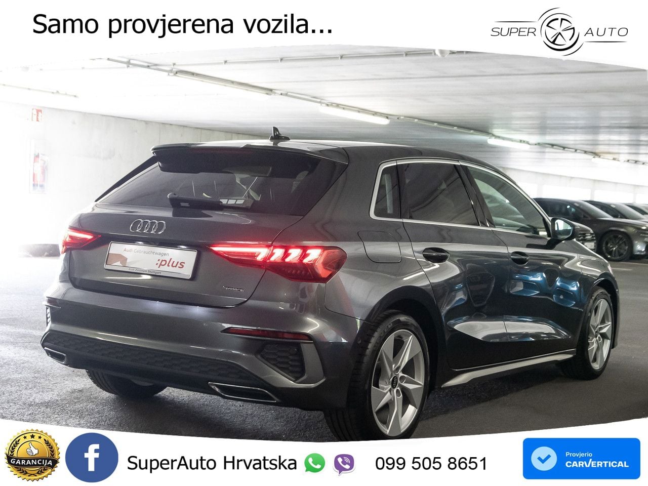 Audi A3 40 TDI (200 KS) quattro S tronic S line LED+GR SJED+ACC