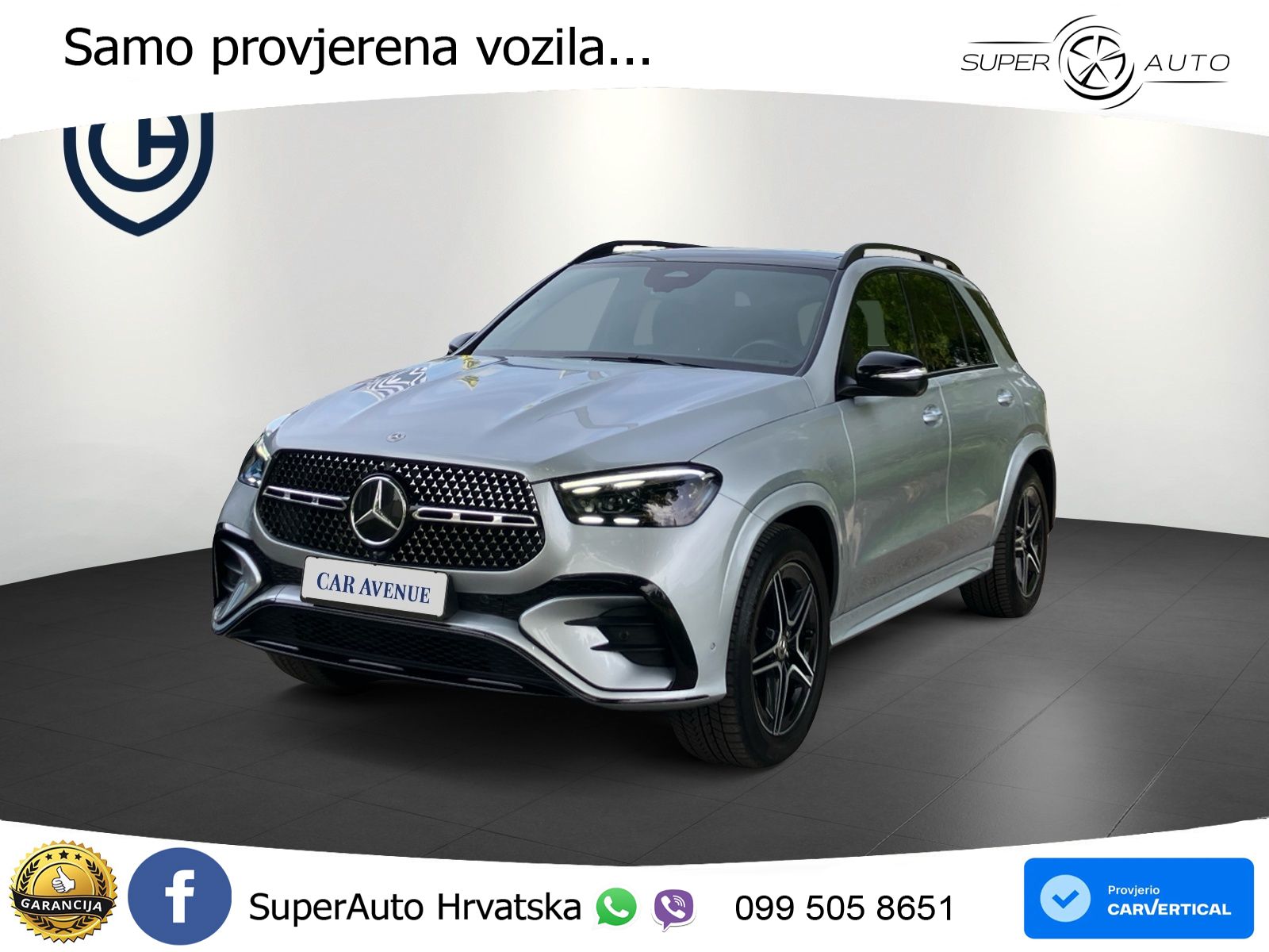 Mercedes GLE 300d (269 KS) EQ Boost 4MATIC 9G-TRONIC AMG ACC+HEAD+GR SJED+360+PANO