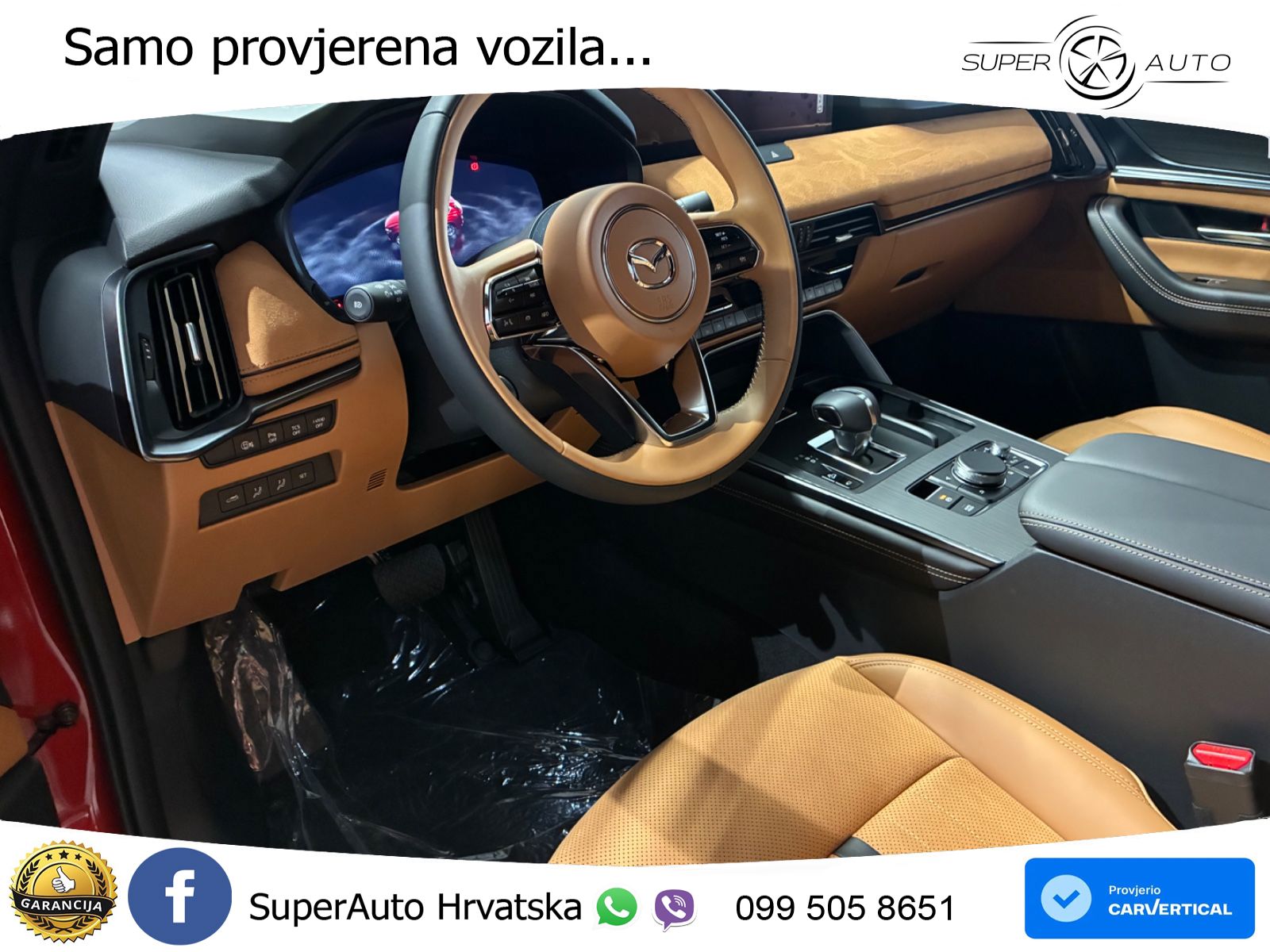Mazda CX-60 3.3 e-Skyactiv D (254 KS) AWD Automatic LED+GR SJED+ACC