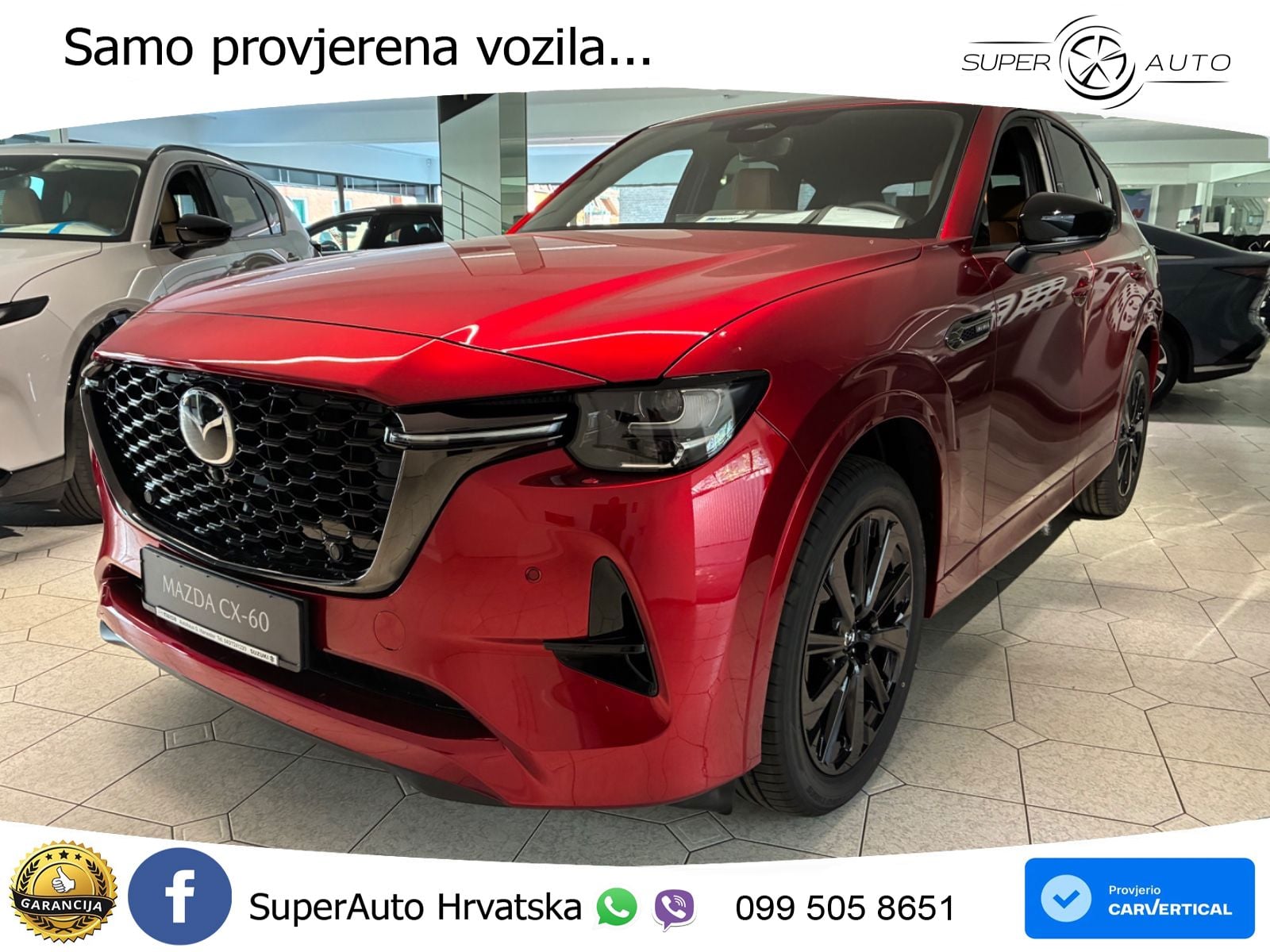 Mazda CX-60 3.3 e-Skyactiv D (254 KS) AWD Automatic LED+GR SJED+ACC