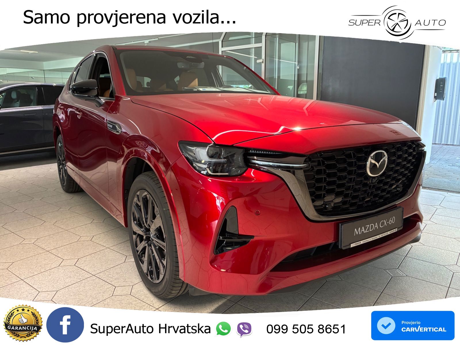 Mazda CX-60 3.3 e-Skyactiv D (254 KS) AWD Automatic LED+GR SJED+ACC