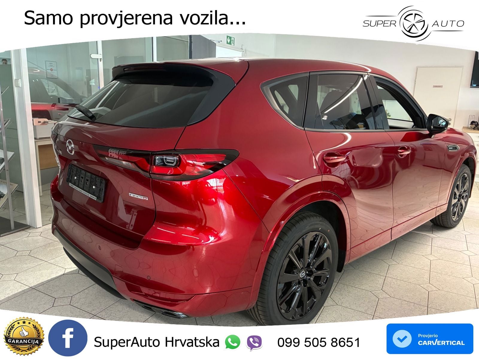 Mazda CX-60 3.3 e-Skyactiv D (254 KS) AWD Automatic LED+GR SJED+ACC