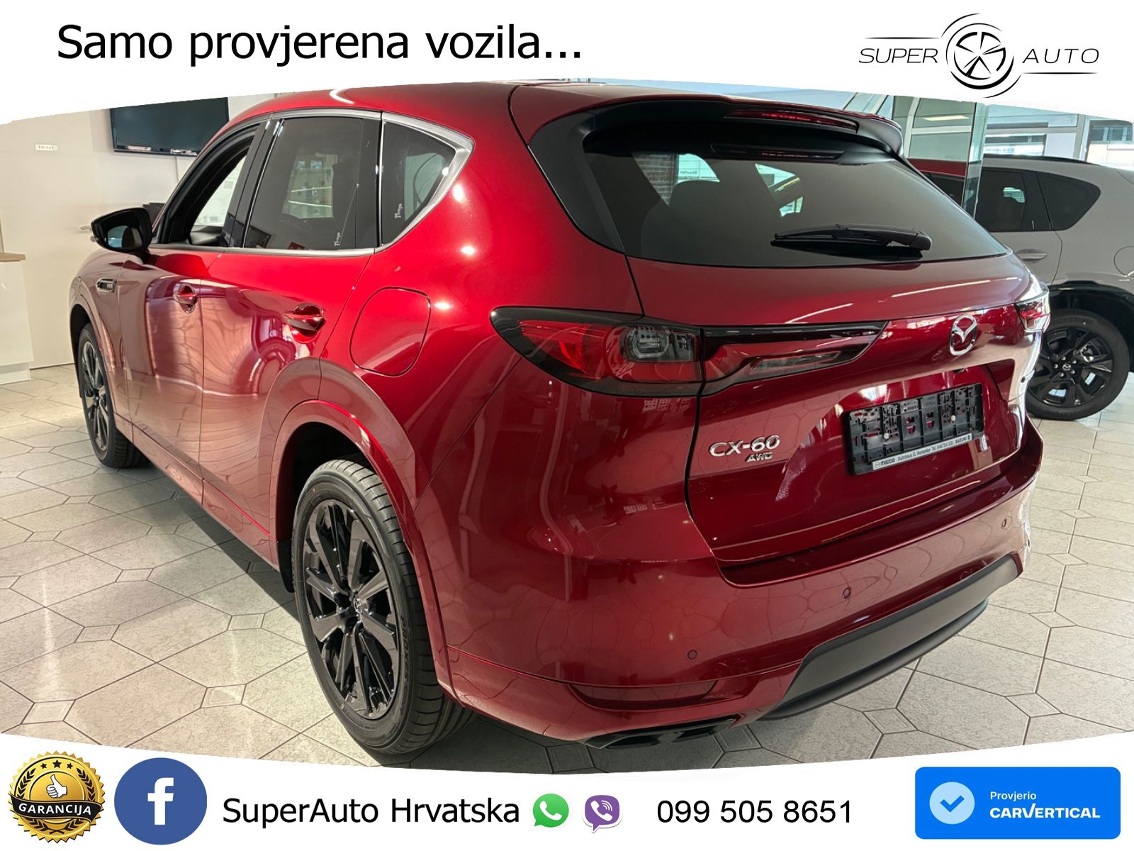 Mazda CX-60 3.3 e-Skyactiv D (254 KS) AWD Automatic LED+GR SJED+ACC