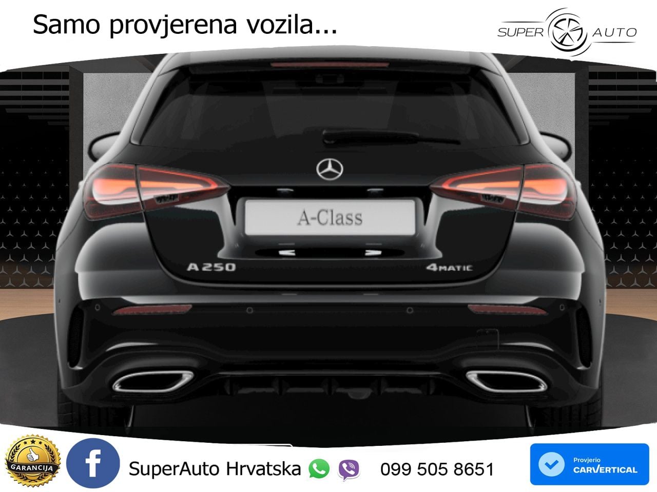 Mercedes-Benz A 250 4MATIC 8G-DCT AMG LED+GR SJED+ACC
