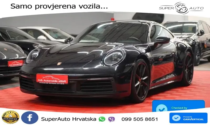 Porsche 911 Carrera 4 3.0 (385 KS) PDK LED+GR SJED+ACC