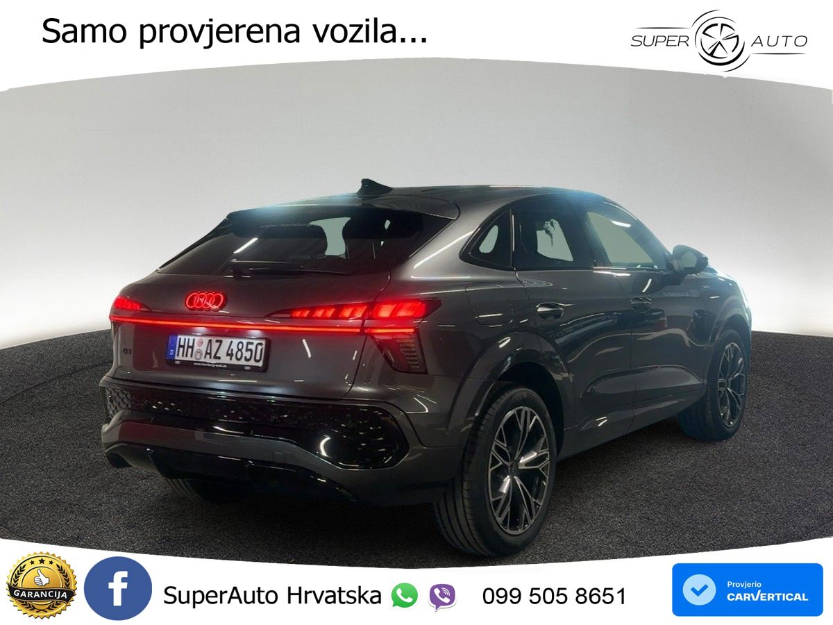 Audi Q3 Sportback 2.0 TDI (150 KS) S tronic LED+GR SJED+ACC