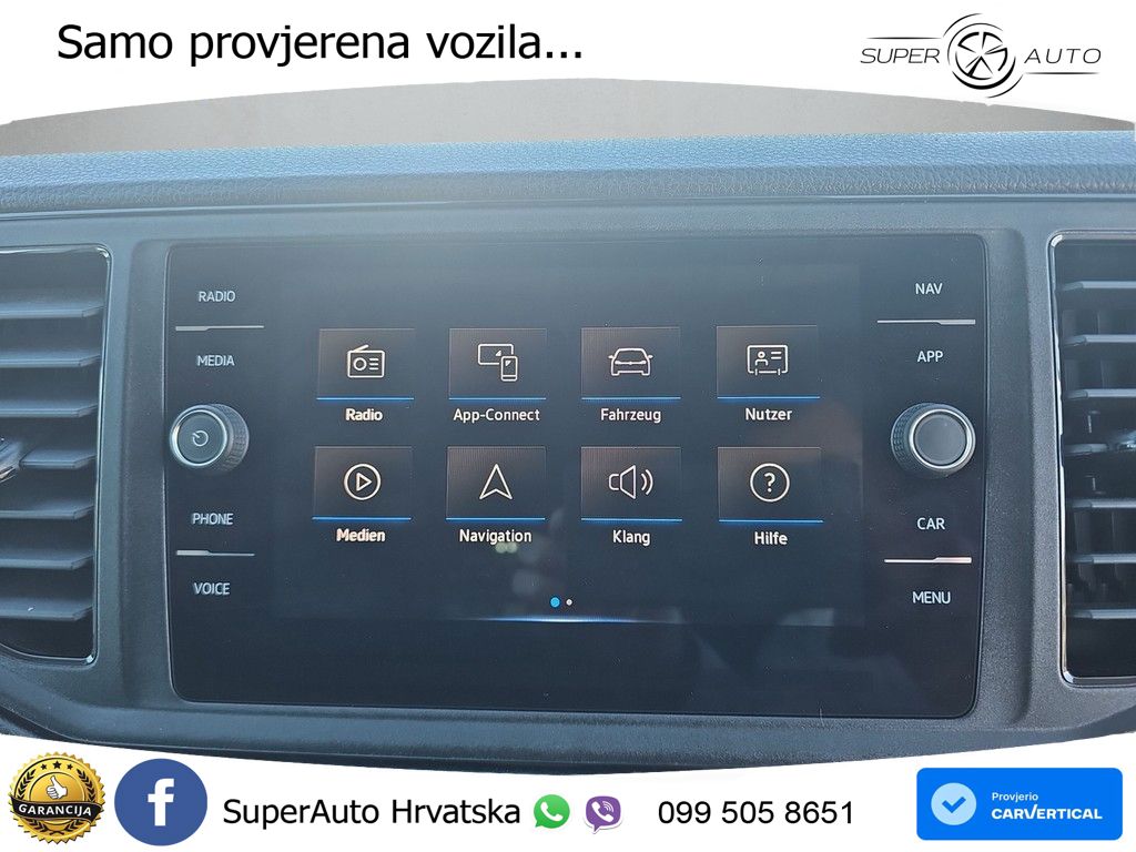 Volkswagen Crafter Kasten 2.0l TDI 35 Hochdach *Rear View 140 KS