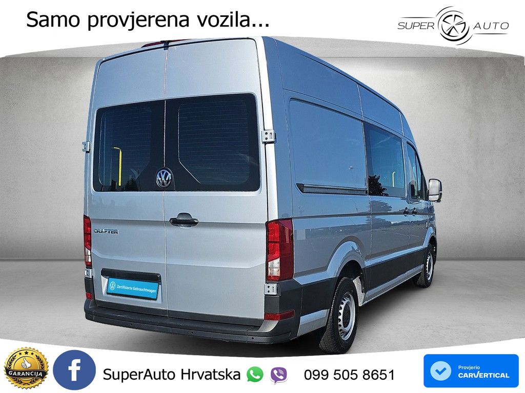 Volkswagen Crafter Kasten 2.0l TDI 35 Hochdach *Rear View 140 KS