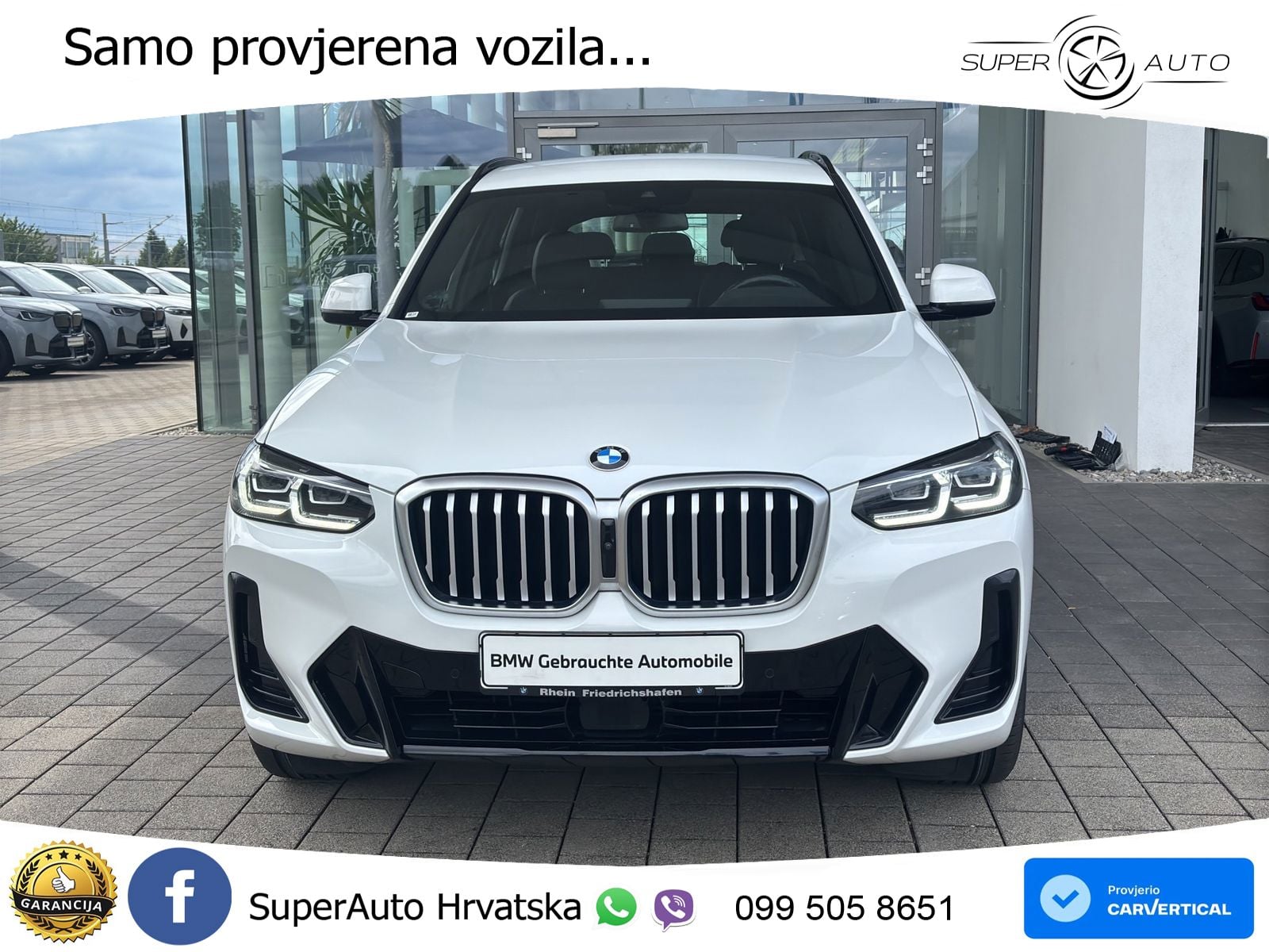 BMW X3 20d xDrive Steptronic M Sport LED+GR SJED+ACC