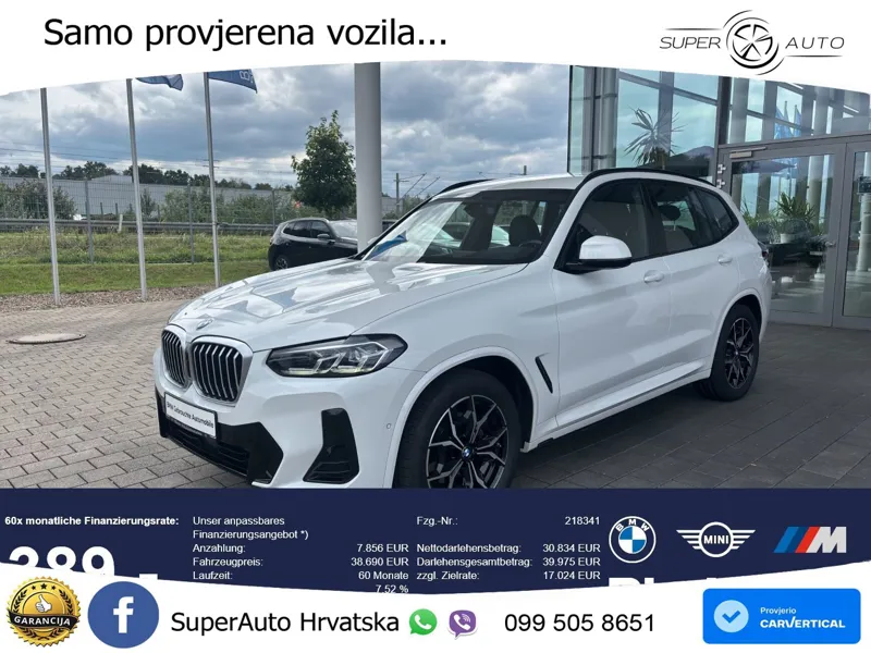 BMW X3 20d xDrive Steptronic M Sport LED+GR SJED+ACC